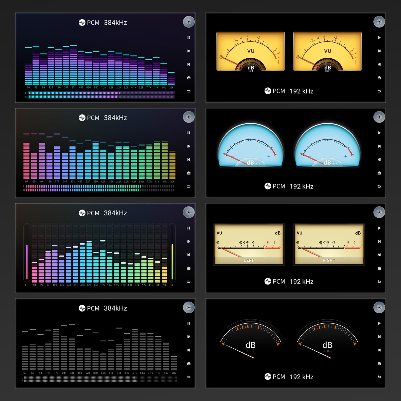 Eversolo Dmp A8 Music Streamer,Dap,Dac,Preamp,4Gddr4 +64Gemmc Ak4191Eq+Ak4499Ex,Arc Input,Iis Output,Uv Meters,Spectrums,Paramet
