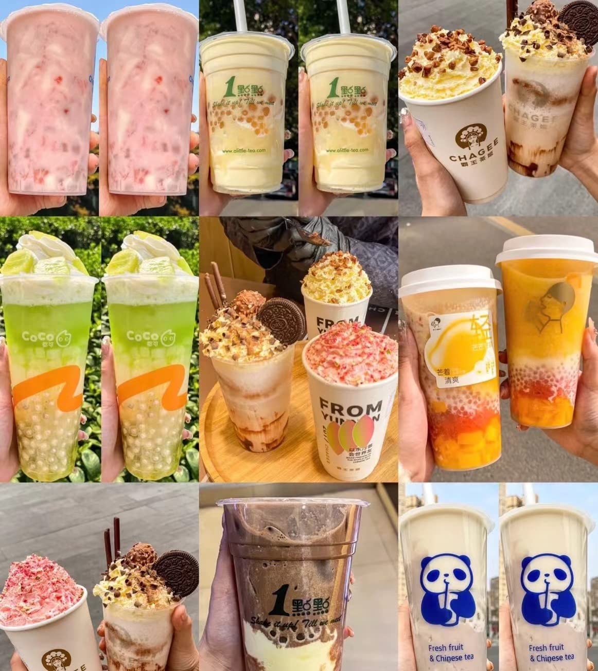 Cup Sealer Film 3275 Pcs   Bubble Tea Cup Sealing Film 95 105 Mm (3.74'') For Pp Plastic Cups/Paper Cups� (Holiday Icon)