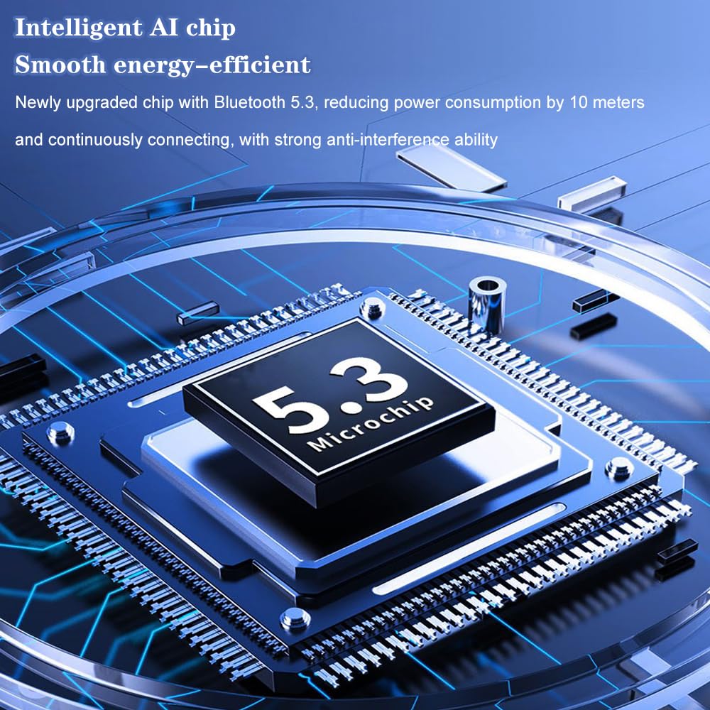 Newnewliu Motorcycle Helmet Headset,Waterproof Multi Functional Bluetooth Smart Remote Control For Bicycles, Motorcycles,Wireles