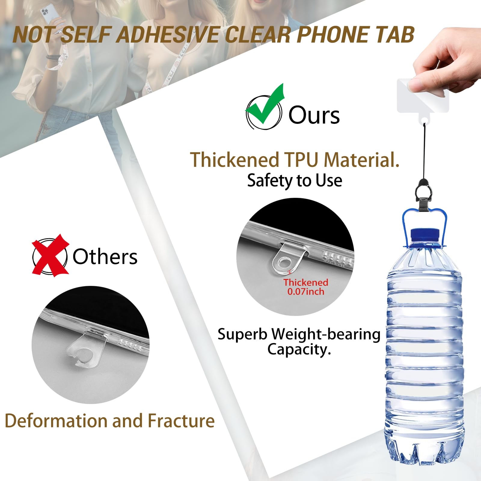 Yonlevres Phone Lanyard Crossbody Wrist Strap, Boho Bohemian Cell Phone Lanyards For Around The Neck Wristlet Adjustable Phone S