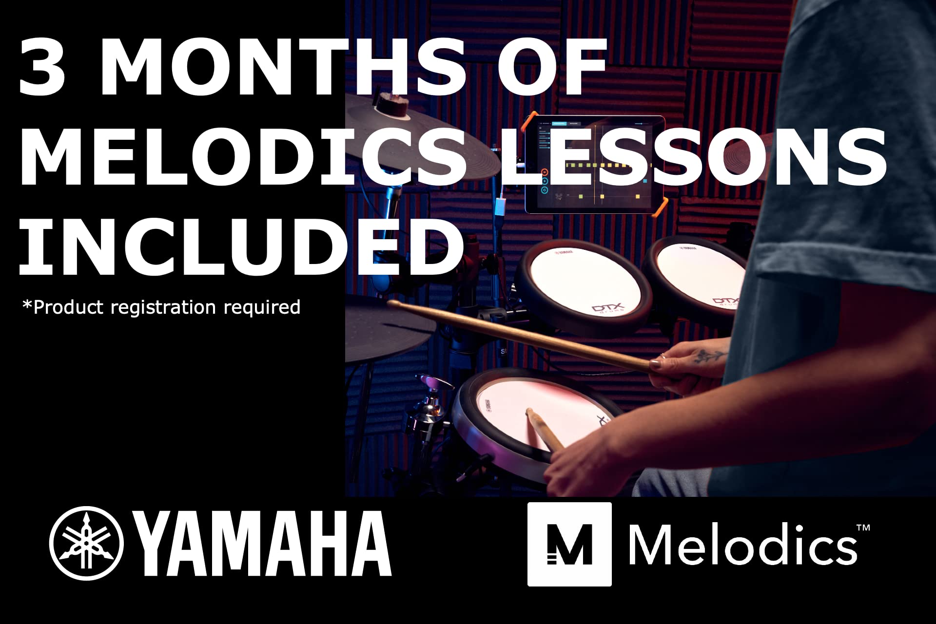 Yamaha Electronic Drum Set (Dtx6K-X)