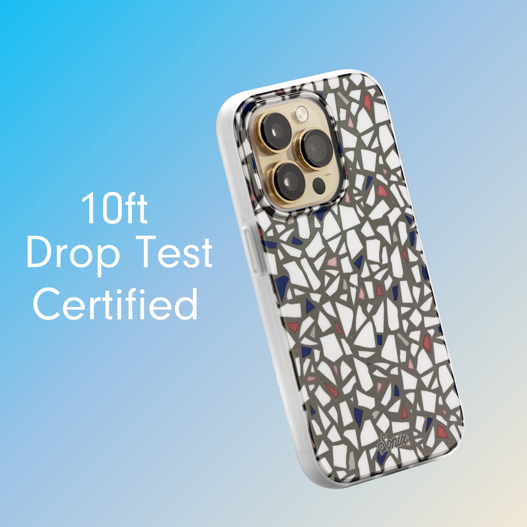Sonix Case For Iphone 14 Pro | Compatible With Magsafe | 10Ft Drop Tested | Terrazzo