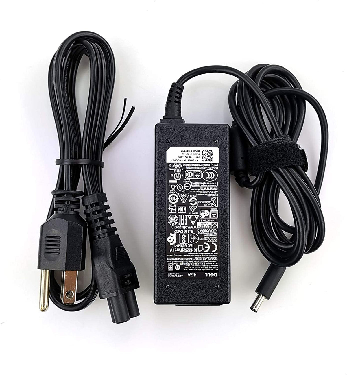 Genuine 45W AC Adapter Laptop Charger for Dell Inspiron 11 13 14 17 15 3000 5000 7000 Series 3147 3148 3152 3452 3458 3459 5458 5368 5378 5379 5559 5759 7352 7353 7347 7348 7368 7378 Power Supply Cord