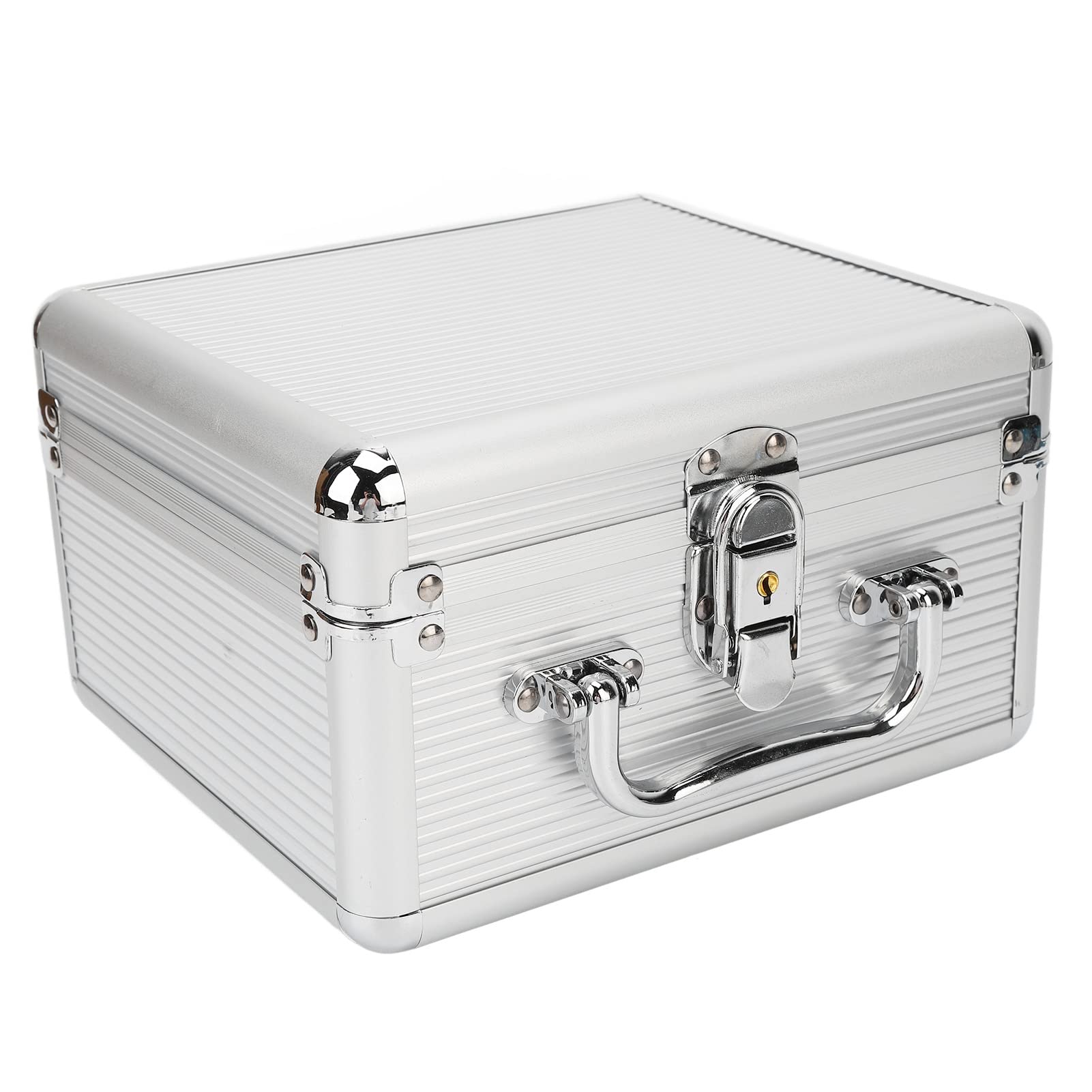 Hard Drive Storage Box, 20 Bays 2.5Inch Hard Drive, Aluminum Alloy Corner Design, Waterproof Handle Design Hard Drive Case With
