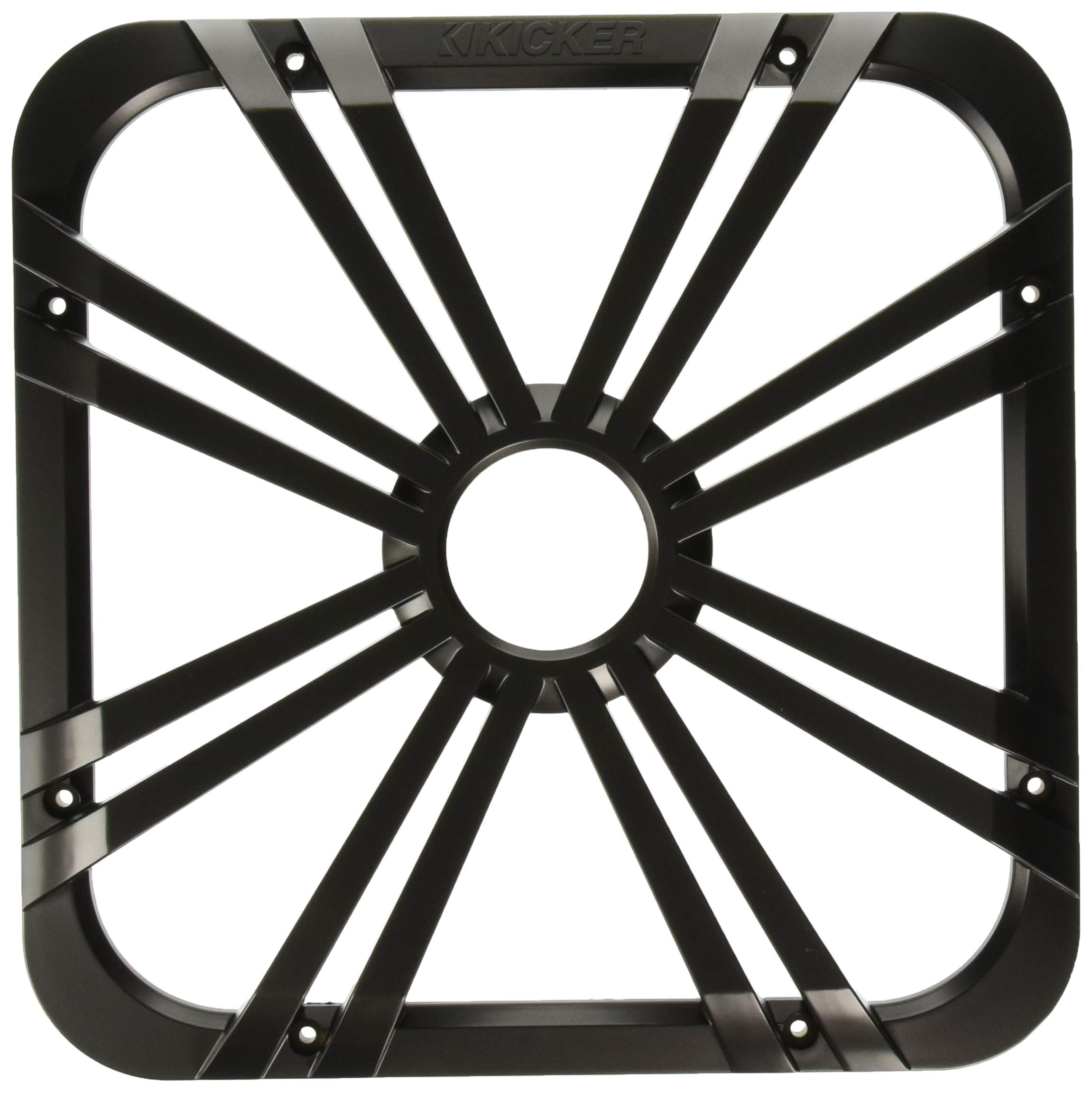 Kicker 12 Inch (30Cm) Square Subwoofer Grille For 11S12L7,Led, Charcoal