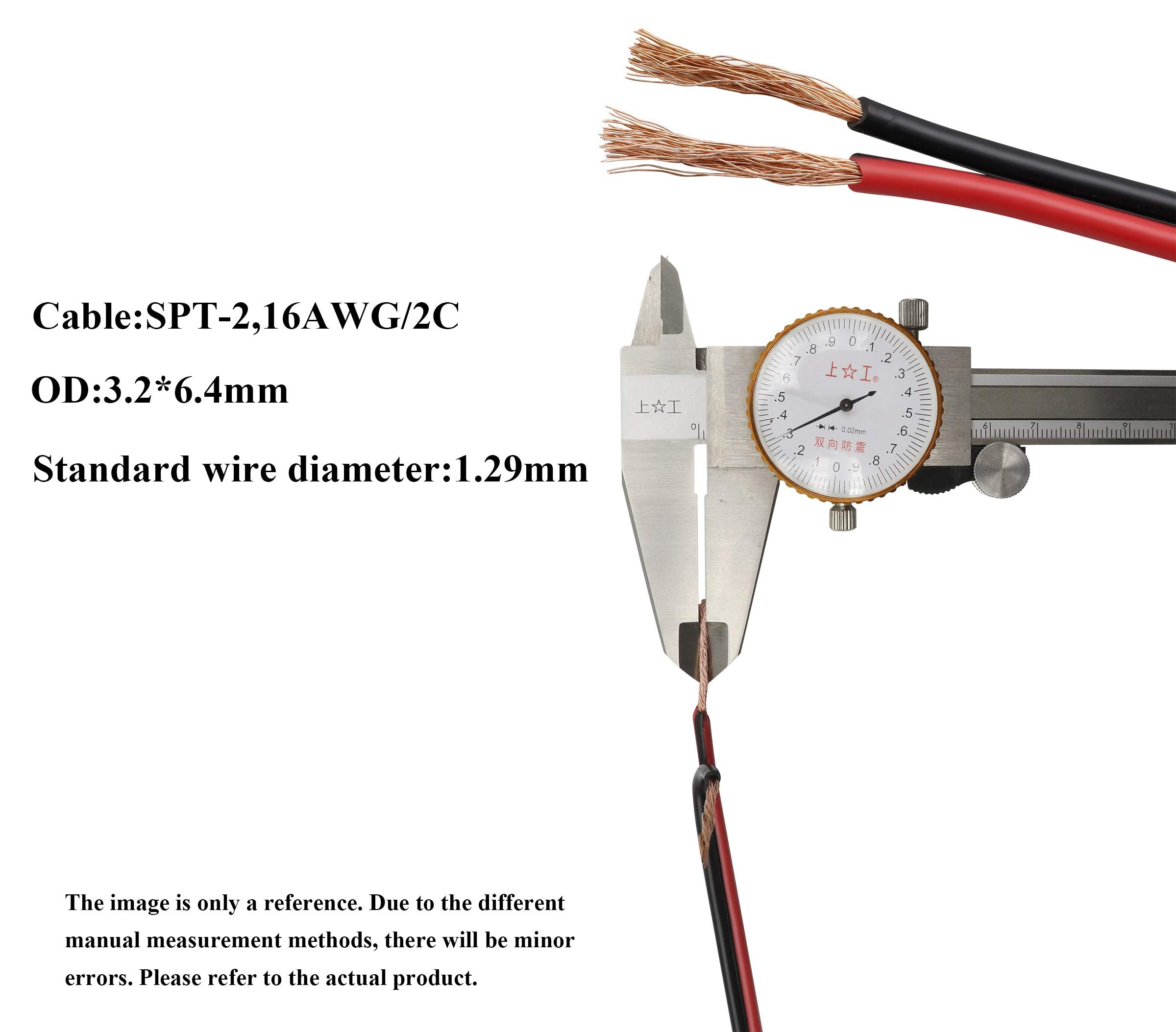 Aaotokk Sae Extension Cable 16 Awg Wire Harness Sae To Battery Alligator Crocodile Clip12V Dc Extension Cord With Switch Quick C