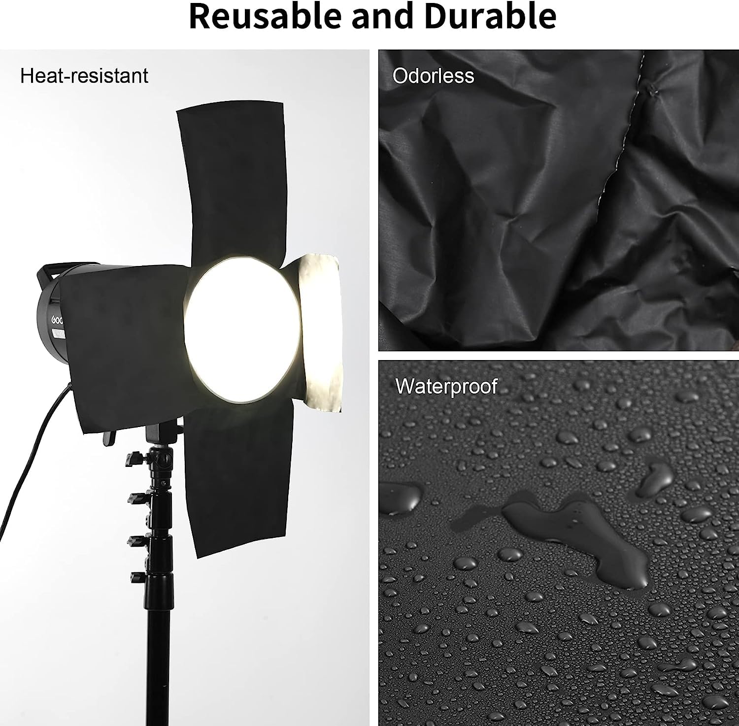 Selens Matte Cinefoil 24Inch X 12.5Feet Roll, Blcakfoil For Photograph Shaping Light And Masking Light Leaks (24Inch X 12.5Feet)