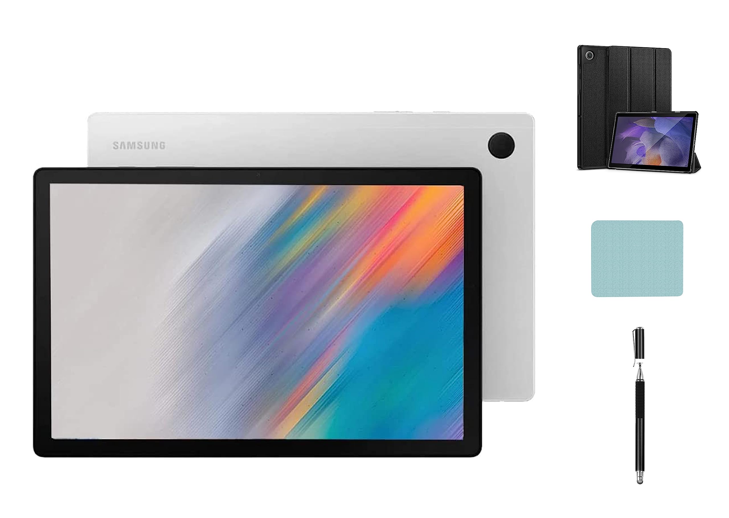 SAMSUNG Galaxy Tab A8 Android WiFi Tablet, 10.5 Touchscreen (1920x1200) LCD Screen, 128GB Storage, Bluetooth, Android 11 OS, S