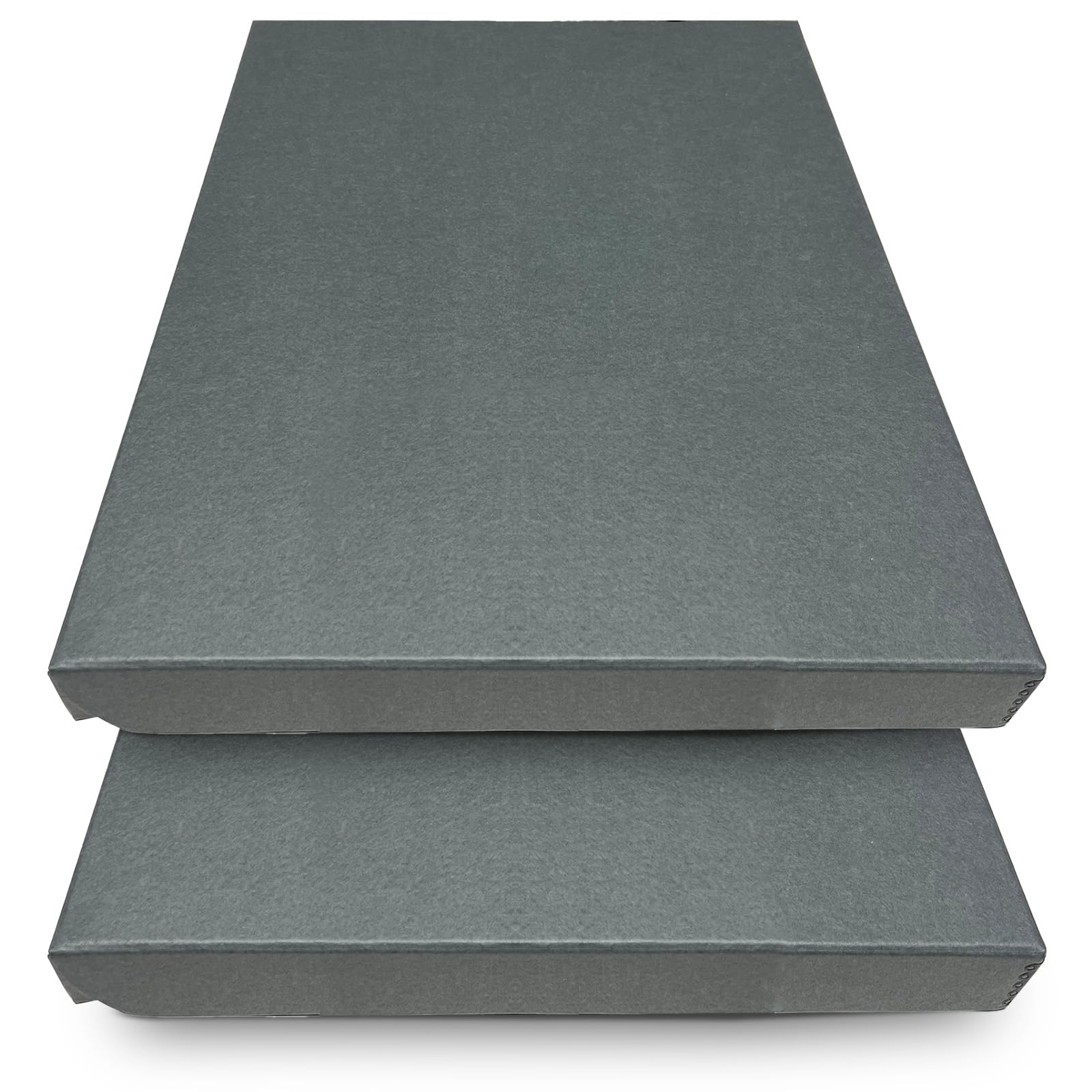 Golden State Art, Archival Folio Storage Box 16x20, Clamshell Design with Metal Edge, Preserve and Store Photos Documents Cards 