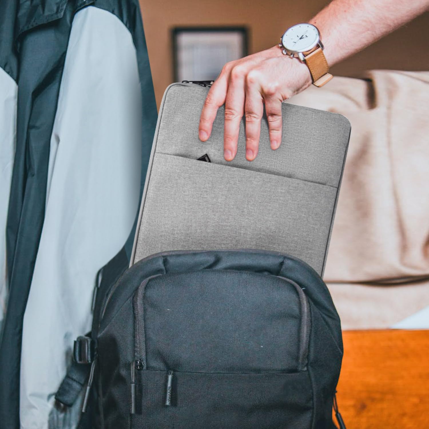 15.6 Inch Portable Monitor Case Computer Sleeve Bag For Mnn Newsoul Kyy Innoview Arzopa Qqh Viewsonic Zscmalls Cocopar Lepow 15.