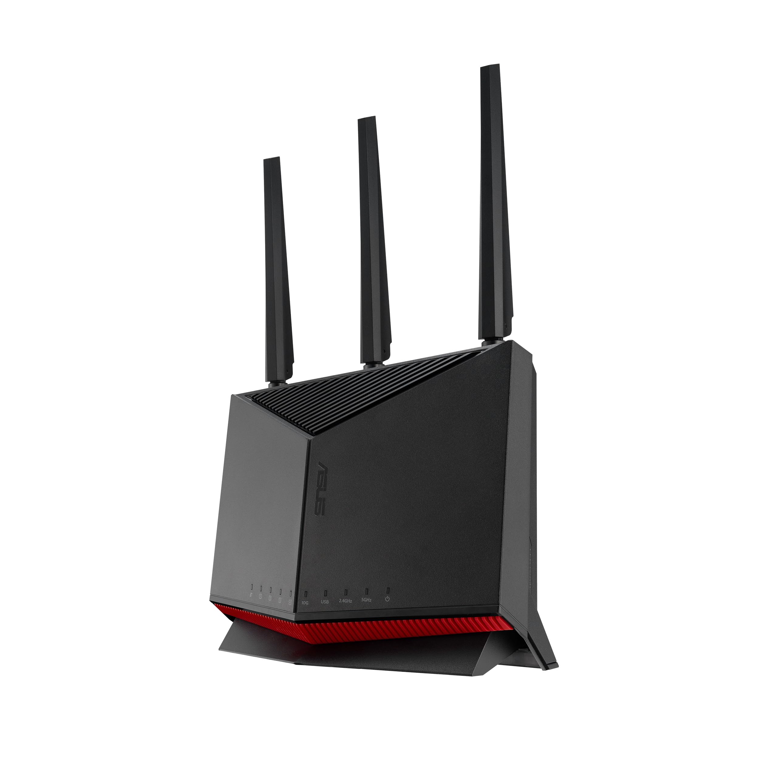 Asus Rt Be86U Be6800 Dual Band Wifi 7 Router, Supports 4096 Qam, Mlo, Ai Wan Detection, Aimesh, Subscription Free Network Securi