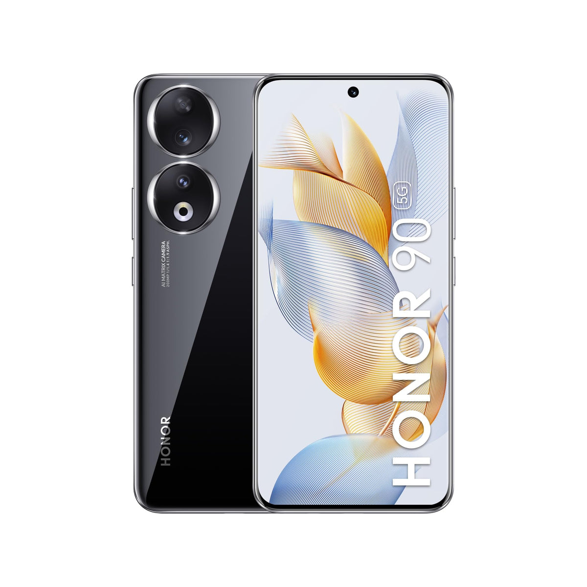 Honor 90 Dual Sim 512Gb Rom + 12Gb Ram (Only Gsm | No Cdma) Factory Unlocked 5G Smartphone (Midnight Black)   International Vers
