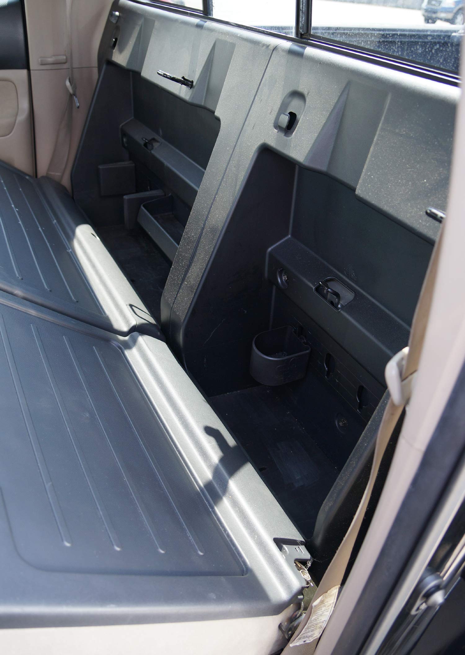 American Sound Connection Compatible With Toyota Tacoma 2005 2015 Double Cab Dual 10'' Sub Box Enclosure