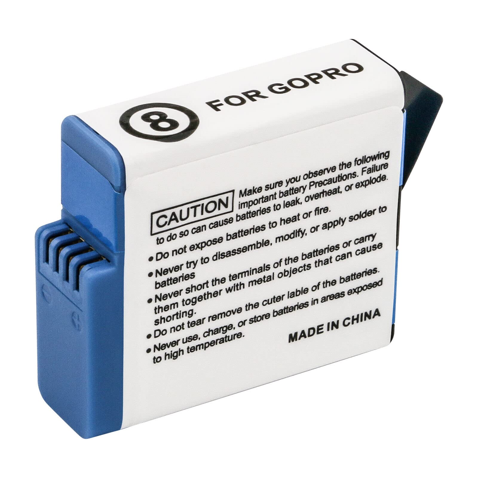 Kastar 1 Pack Battery And Lcd Triple Usb Charger Compatible With Gopro Hero 8 Action Camera, Hero 7 Action Camera, Hero 6 Action