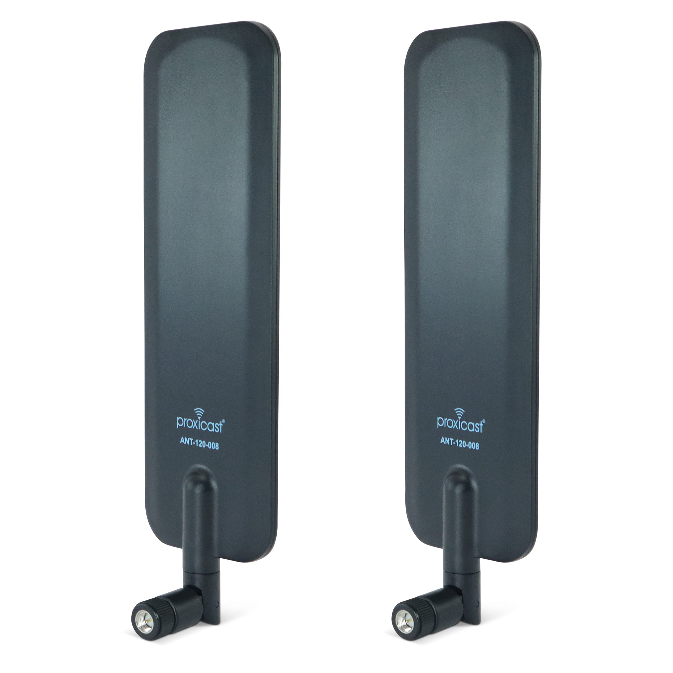 Proxicast 4G/5G/CBRS Universal Wide-Band 6 dBi Omni-Directional Swivel Terminal Antenna (SMA Male) - Compatible with Cisco, Crad