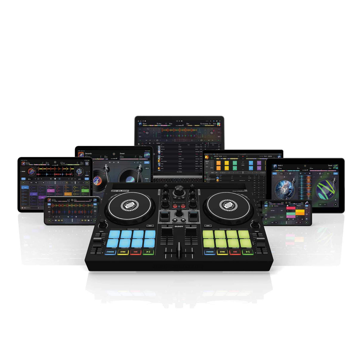 Reloop Buddy 2 Channel Dj Controller For Ios & Pc