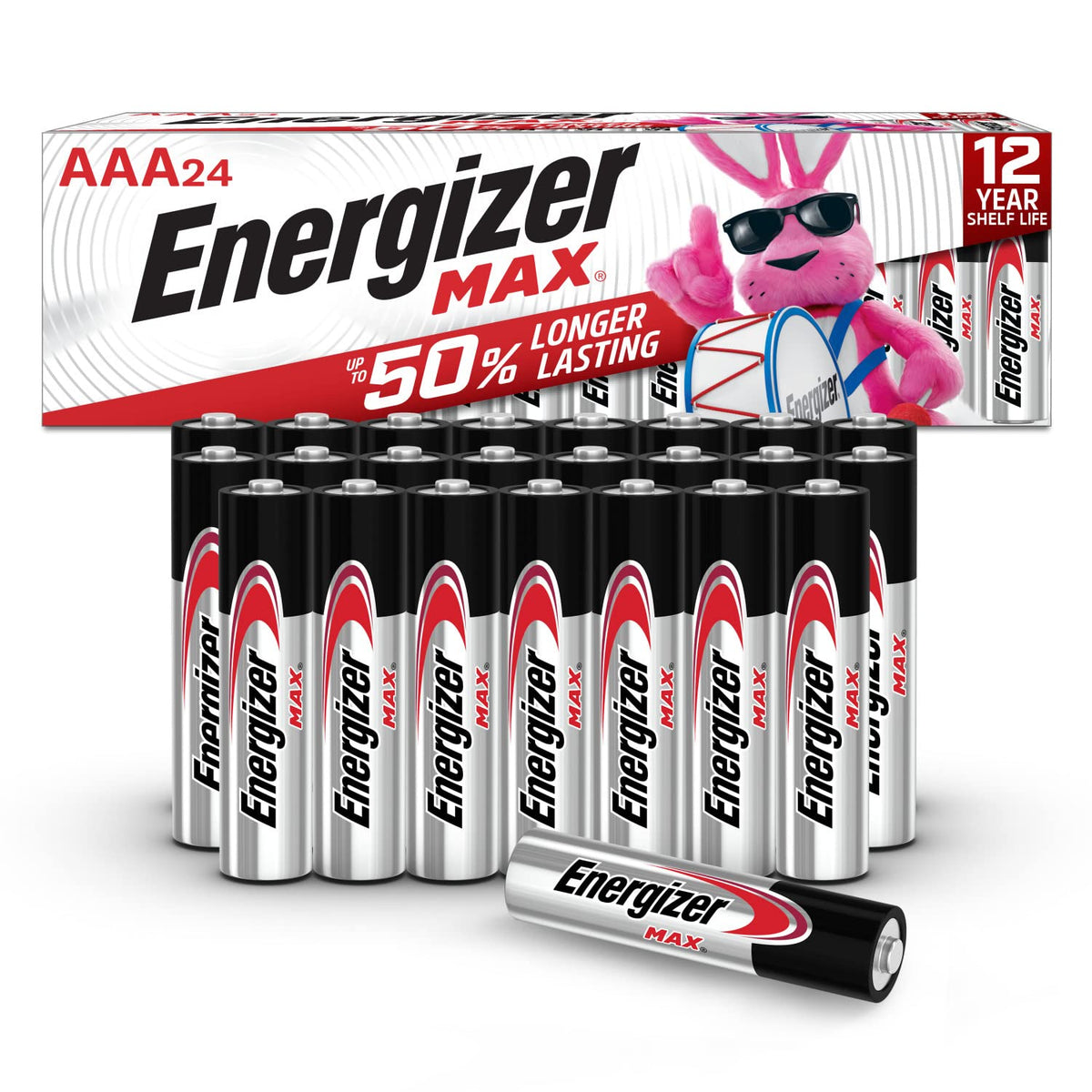 Energizer Aaa Batteries, Max Triple A Max Battery Alkaline, 24 Count