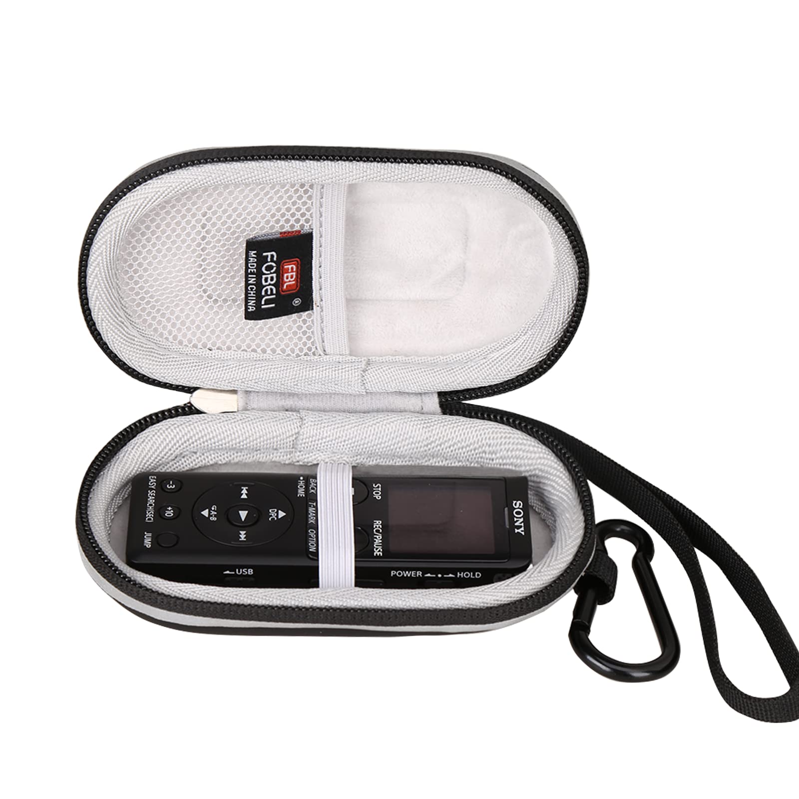 Fblfobeli Carrying Case For Sony Icd Px370/Px470/Px570 Digital Voice Recorder, Travel Storage Digital Voice Recorder Holder