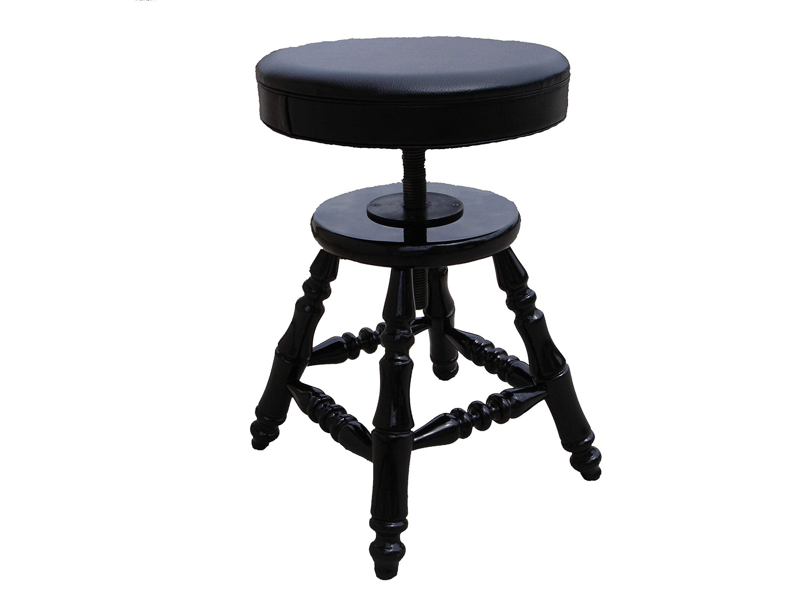 Cps Imports Wood Adjustable Piano Stool Bench