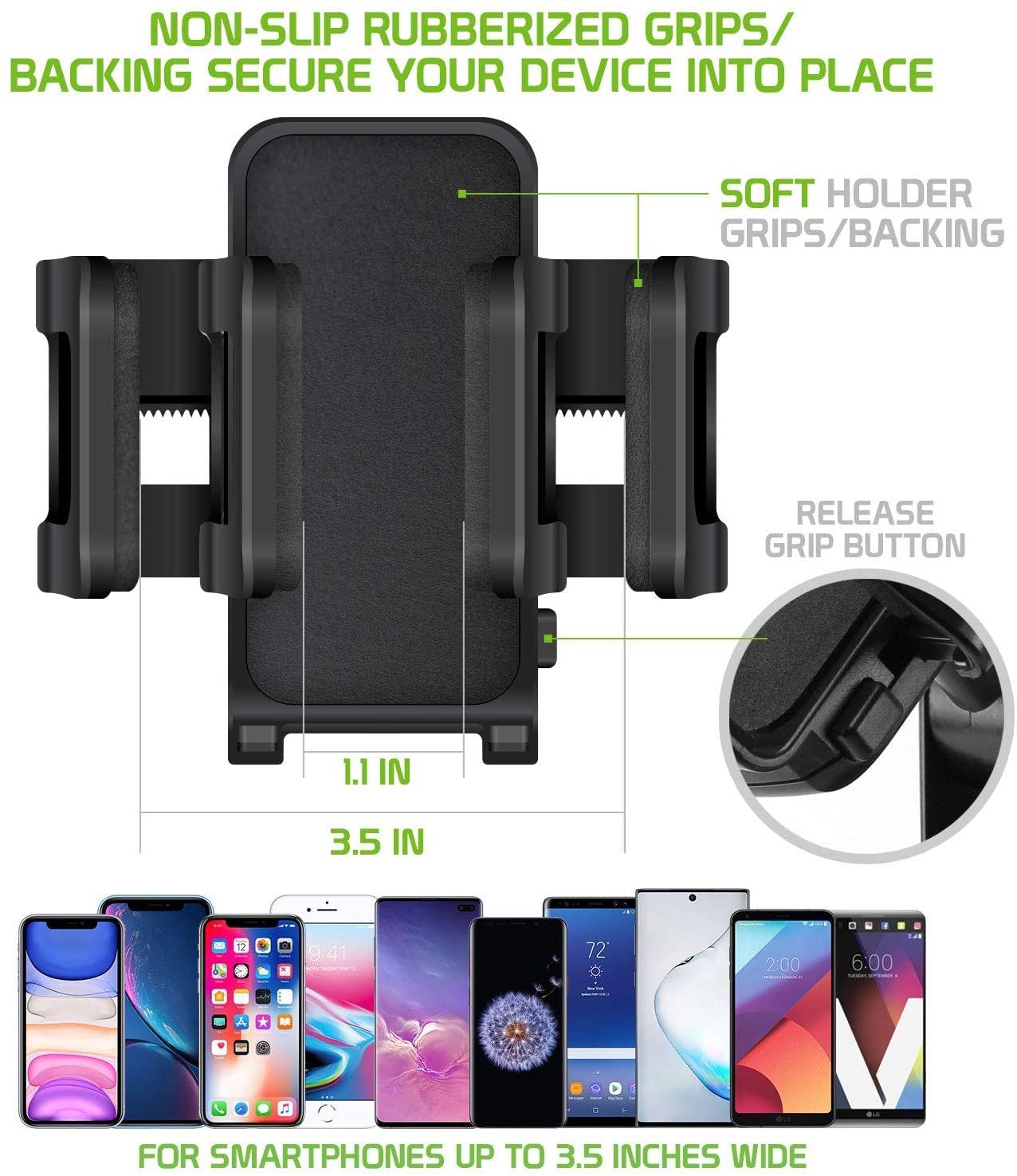 Phone Holder Mount - Car Cup Holder Universal Cell Phone Mount By Cellet