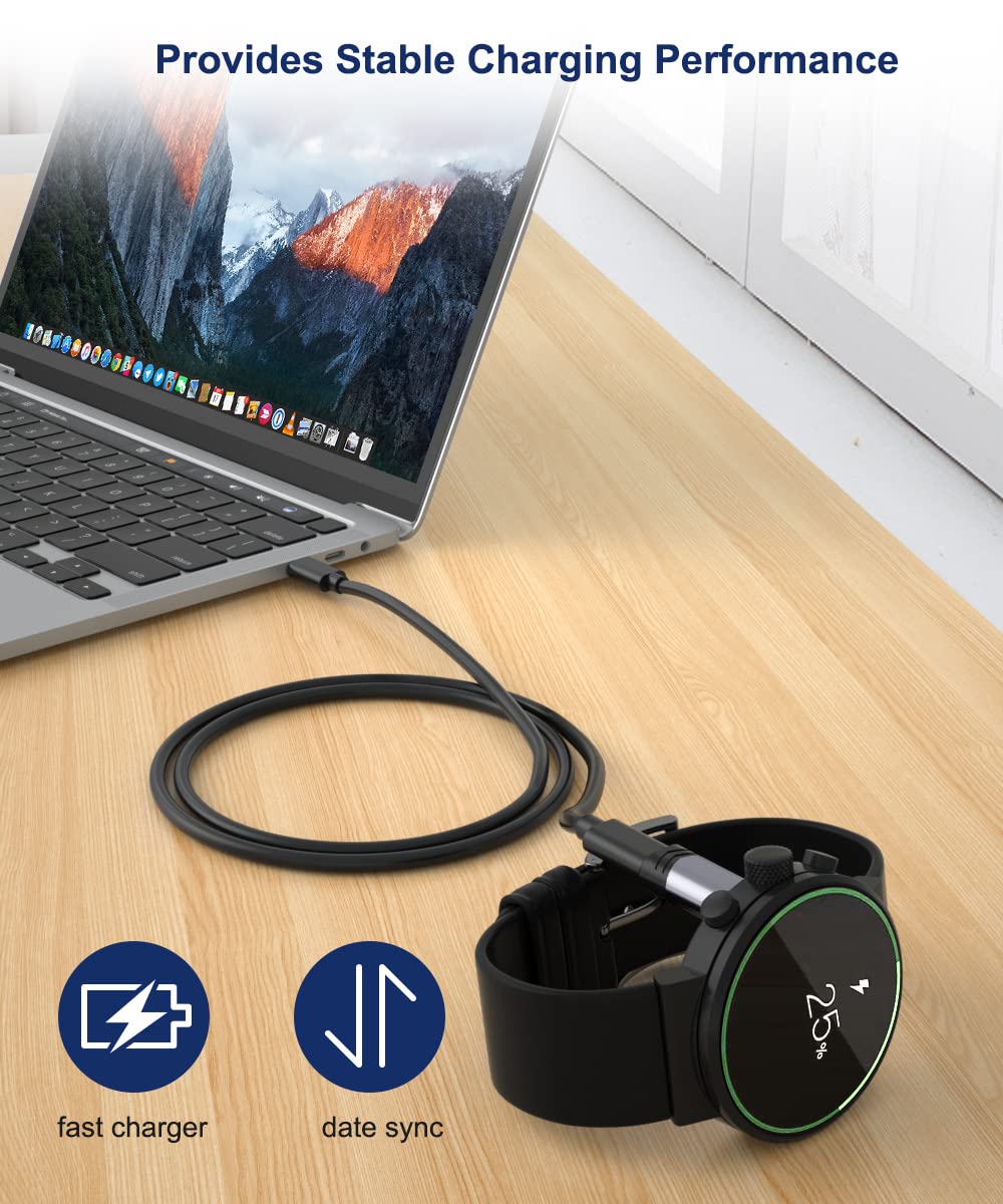 Itramax Usb C Charger Adapter For Garmin Watch 3Pack,Type C Garmin Charging Cable Converter For Fenix 8 7 7S 7X 6 E Pro Solar,Forerunner 965 955 265 255 165 55,Instinct,Venu 3S 2 Sq,Vivoactive 5,Epix