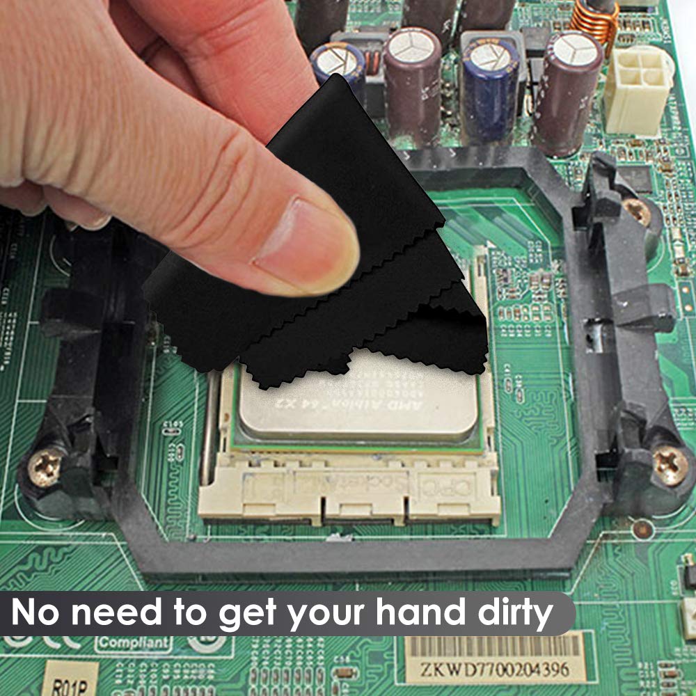 Arctic Silver 5 Thermal Cooling Compound Paste 3.5G High Density Polysynthetic Silver (Arctic Clean + Arctic Silver Bundle)