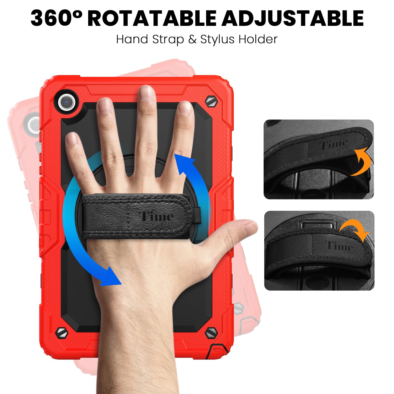 Timecity Case For Samsung Galaxy Tab A9 Plus 11'' 2023 (Sm X210/X216/X218), Full Body Shockproof Protection Case With Screen Pro