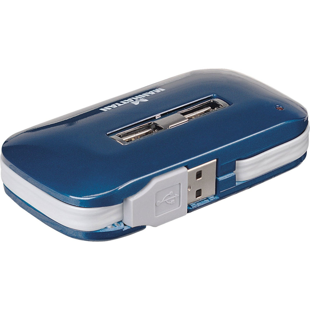 Esaska(TM) 161039 Manhattan 7-Port Ultra USB 2.0 Hub, Bus Powered