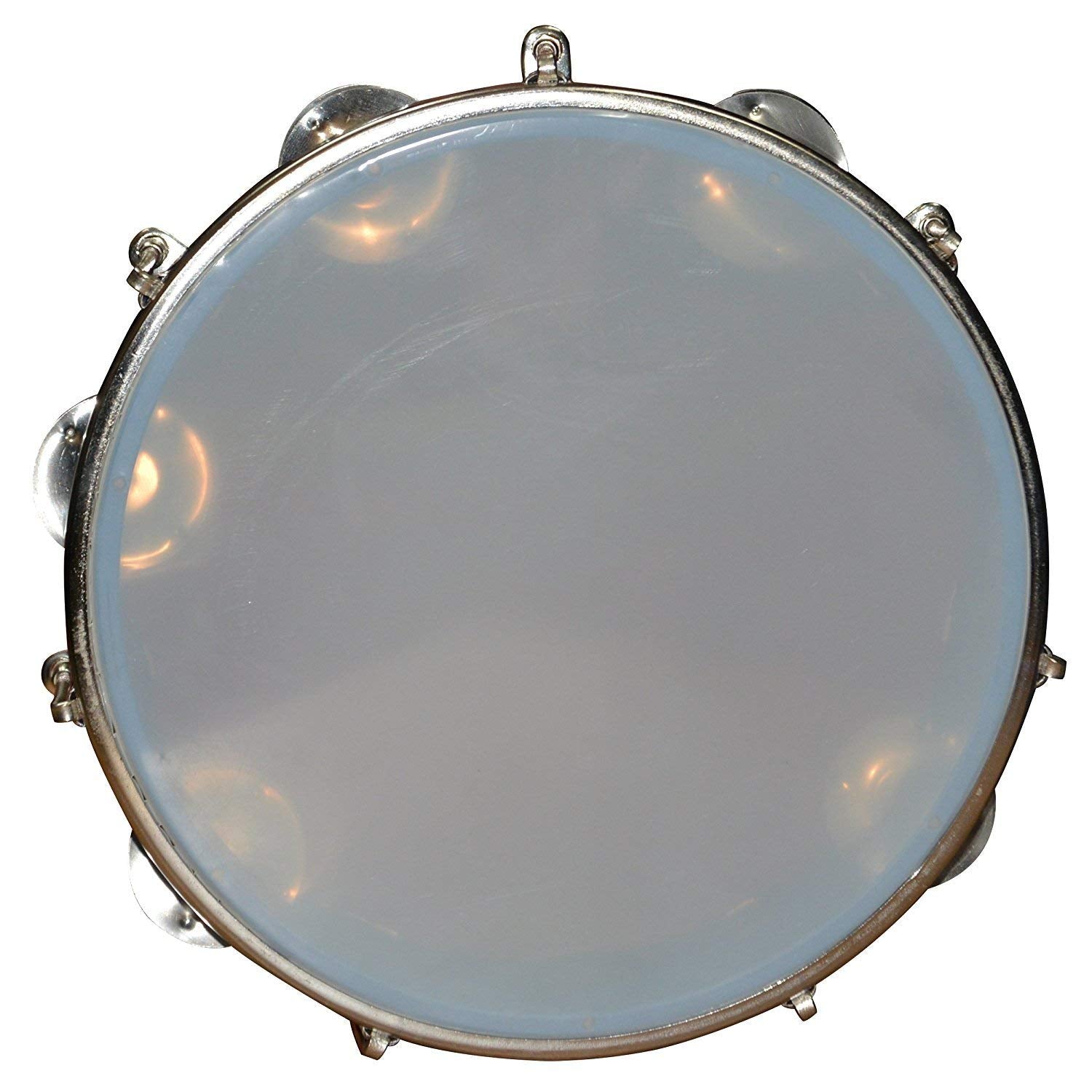 KHALSA MUSICAL fiber Dafli/Tambourine 8 inch Random color