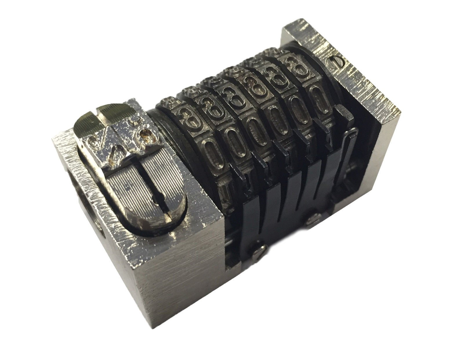 Letterpress Windmill Heidelberg 6 Digit Numbering Machine Backwards