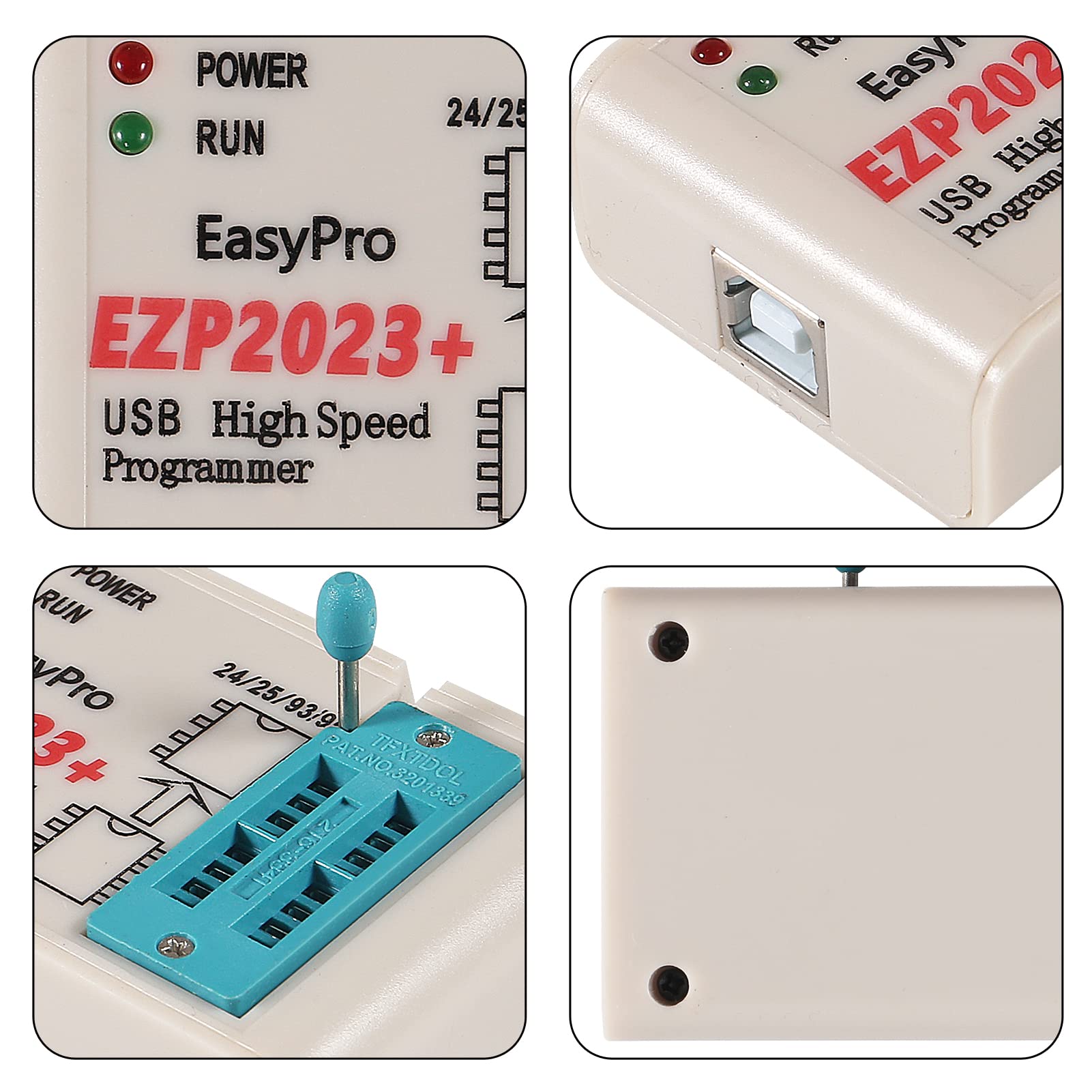 Ezp2023 Usb Programmer High Speed Usb For Eeprom Flash Programmer For 24 25 93 Bios 25T80 Burn Offline Copy (Usb Programmer)