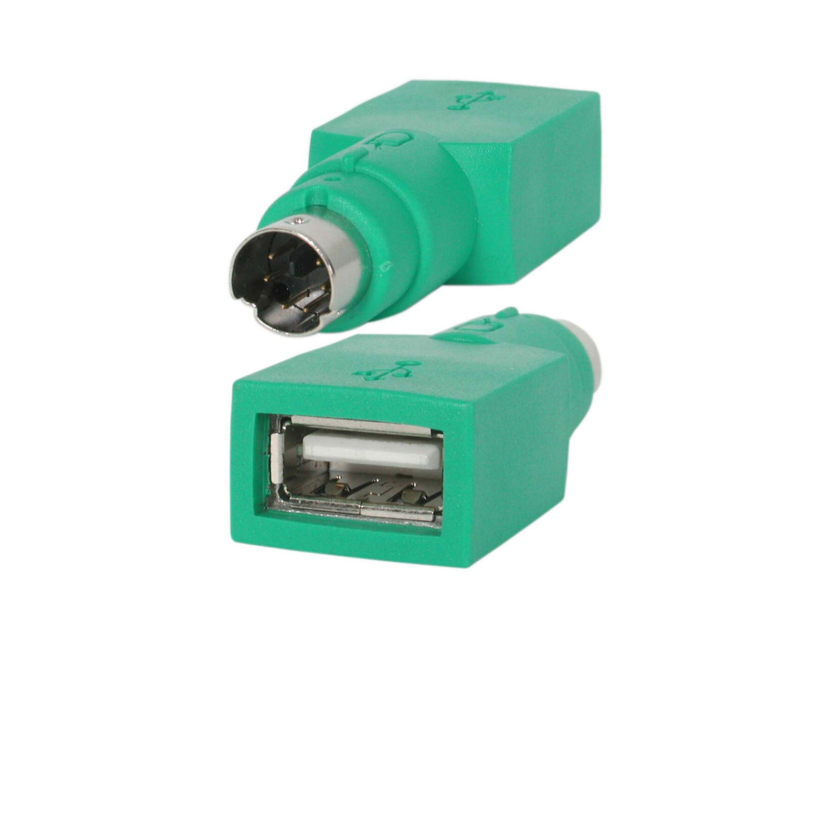 Startech.Com Replacement Usb Mouse To Ps/2 Adapter   F/M   Usb Mouse To Ps2 Adapter   Usb To Ps2 Adapter   (Gc46Fm),Green