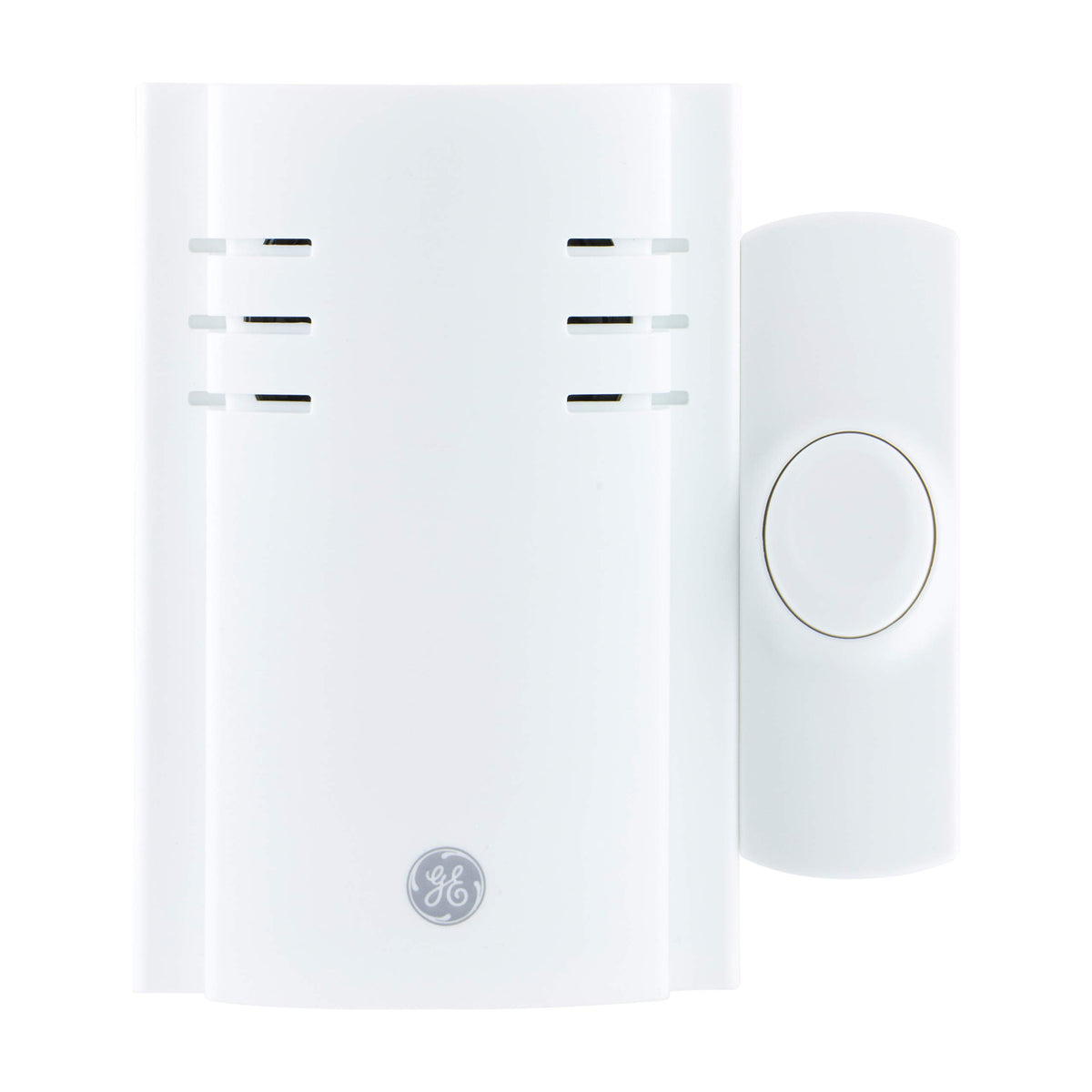 Ge(R) Ge Wireless Doorbell Kit,Plug In Receiver,1 Push Buttons Door Bell,8 Melodies Doorbell Chime,4 Volume Levels,Classroom Doo