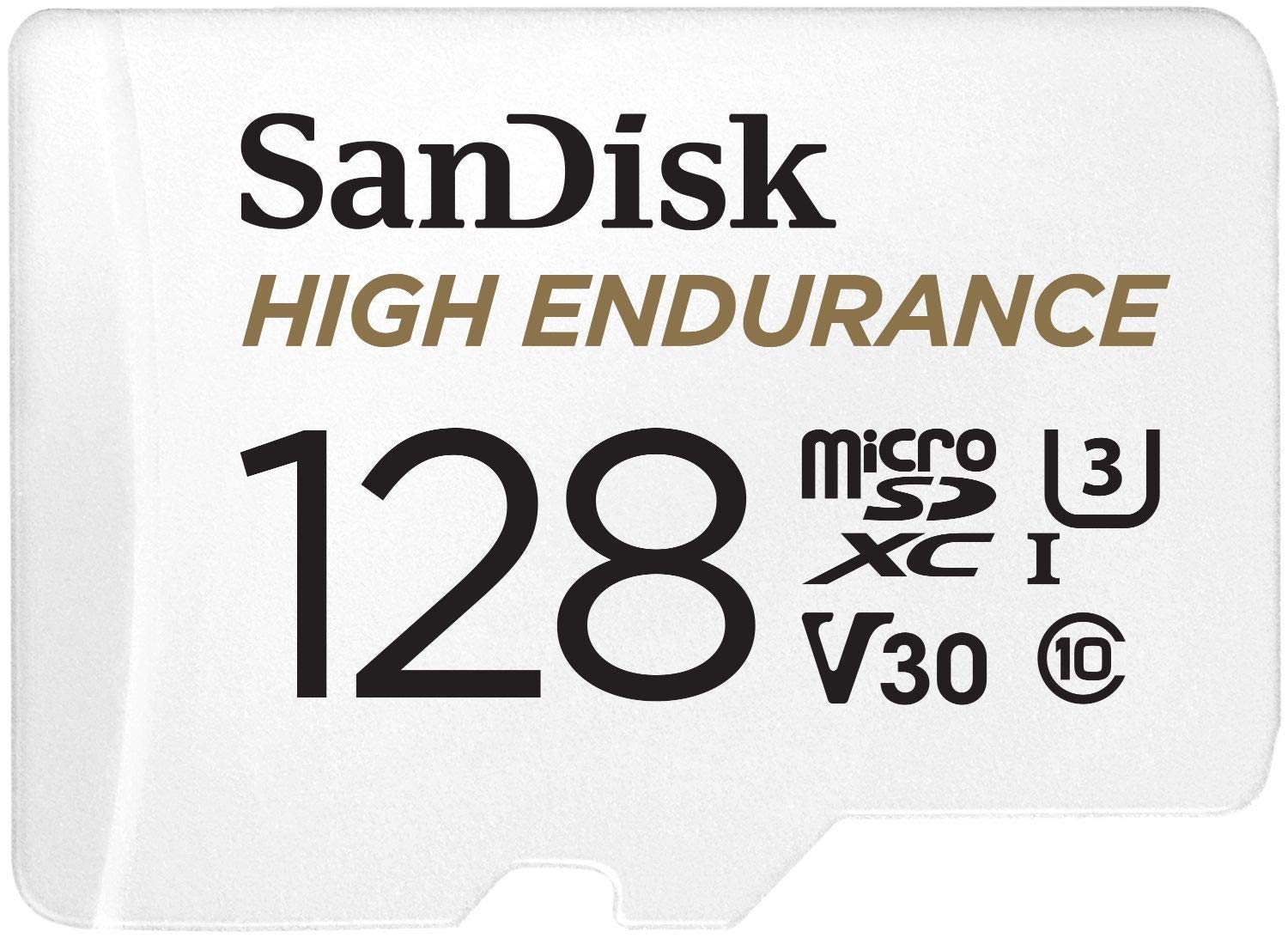 Sandisk 128Gb High Endurance Video Microsdxc Card With Adapter For Dash Cam And Home Monitoring Systems   C10, U3, V30, 4K Uhd,