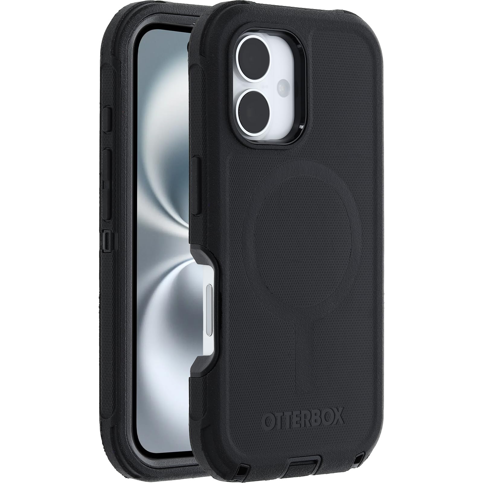 Otterbox Iphone 16 Defender Series Case   Black