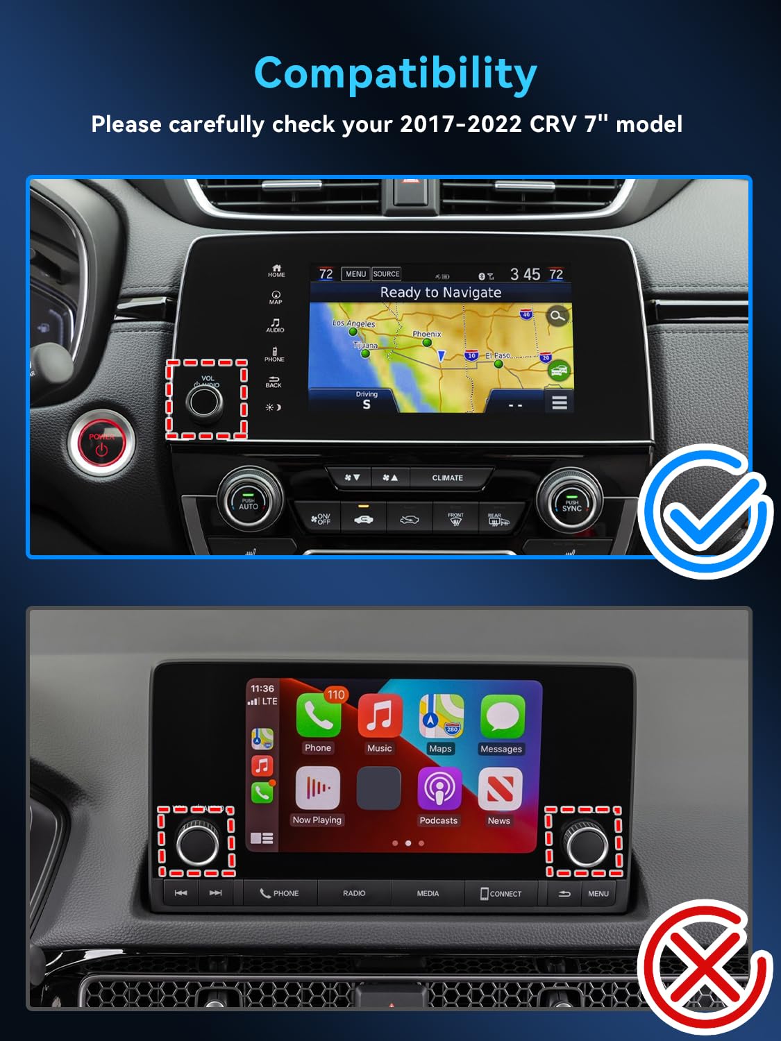 Lantu Car Screen Protector For Honda Crv Accessories 7 Inch Gps Navigation Tempered Glass Touchscreen Protector Films For 2017 2