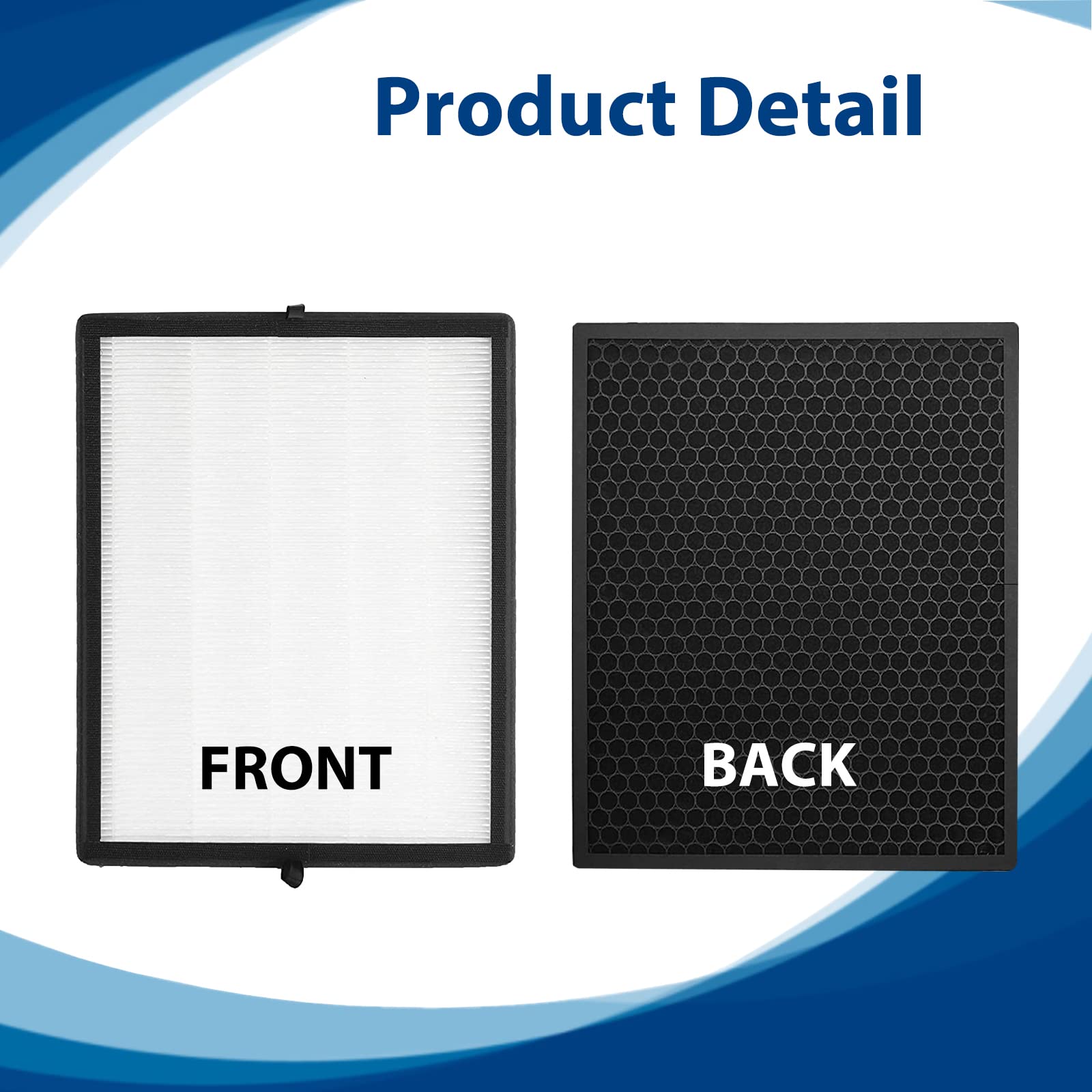 45I True Hepa Replacement Filter Compatible With Breathesmart Flex And 45I Air Cleaner Purifier, 3 H13 True Hepa Filters With 3