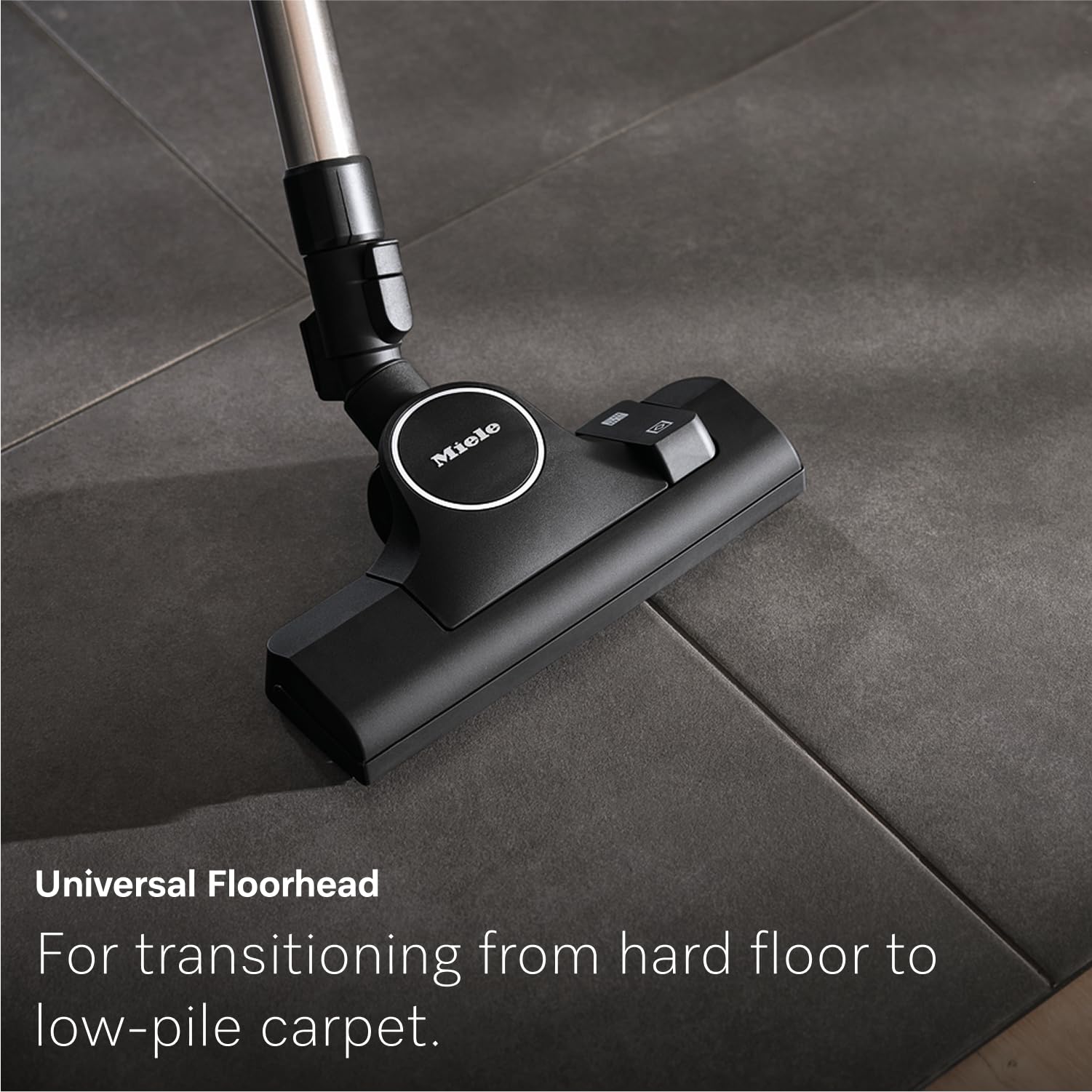 Miele M1 Parquet XL Bagged Canister Vacuum - High Suction Power for Hard Floors, Brilliant White, Model 12704680