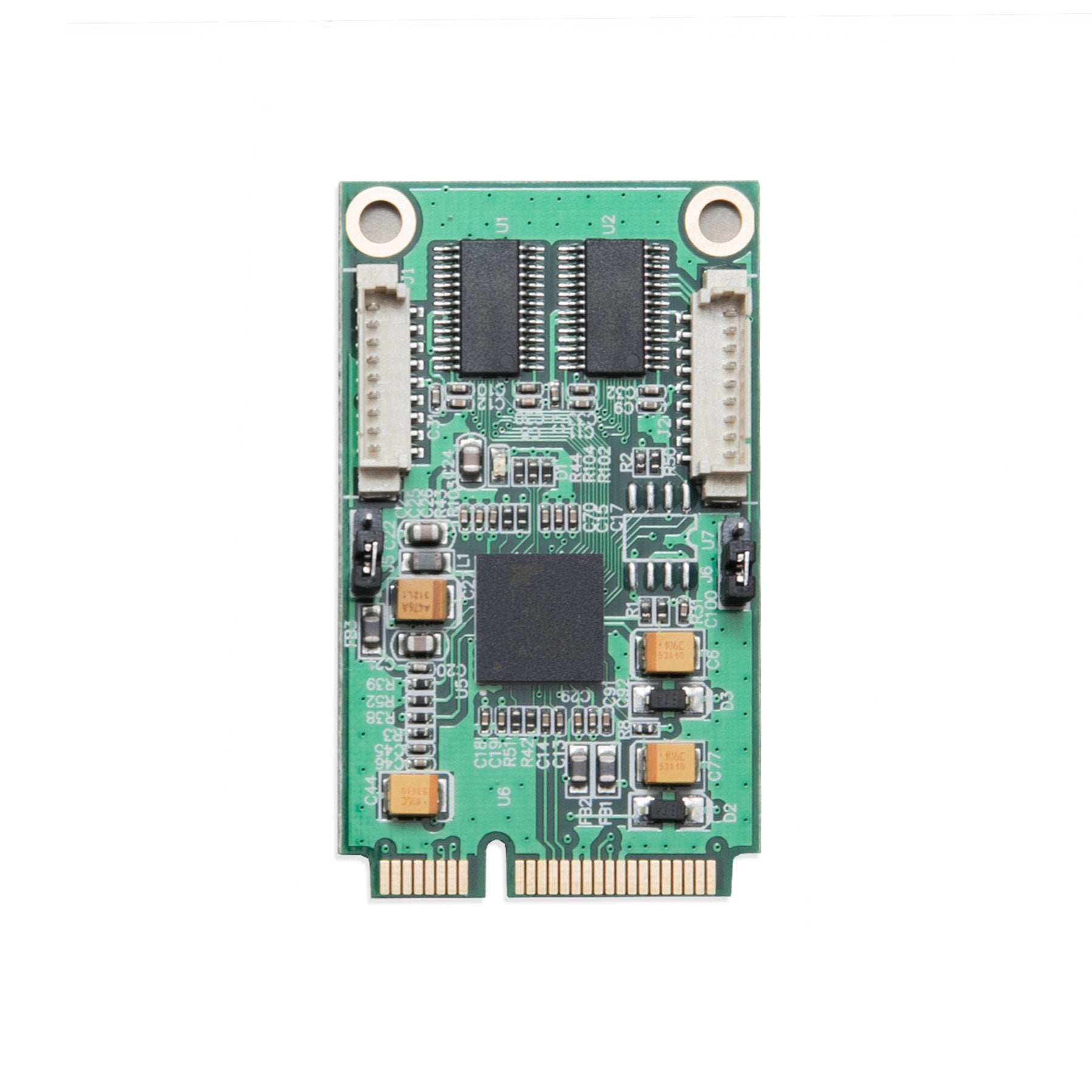 Io Crest Si-Mpe15046 2 Port Serial Db9 Mini Pcie Controller Card (Rs-232)