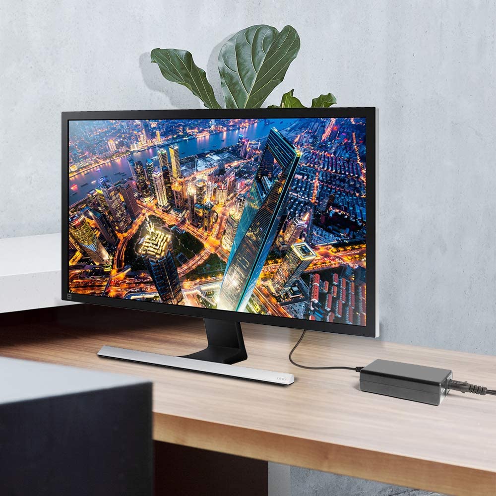 Taifu 14V Ac Adapter For Samsung U28E590D 28' 4K Uhd Lcd Monitor Lu28E590Ds/Za Lu28E570Ds/Za S27D590Cs C27A550U S27D390H S27D590 Ad 6314N A4514_Dsm A4514_Ddy Lc27F591Fdnxza 27' Advanced Lcd Monitor