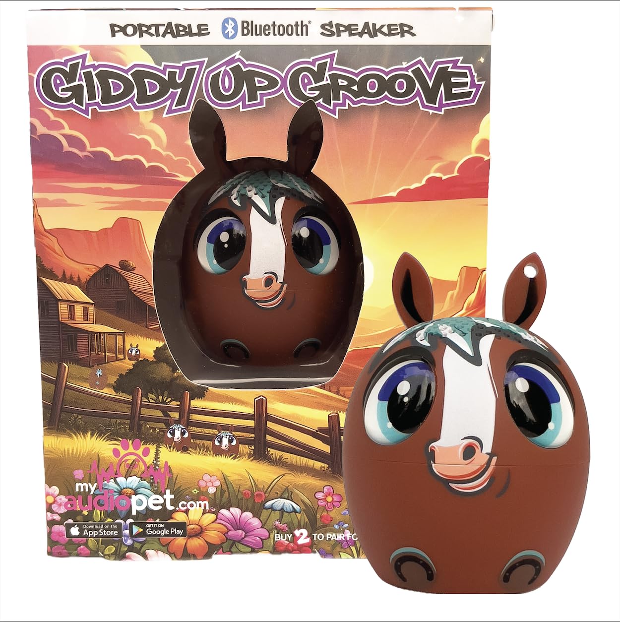 My Audio Pet Horse Mini Bluetooth Speaker For All Ages   True Wireless Stereo Your Portable Symphony For On The Go Sonic Bliss!