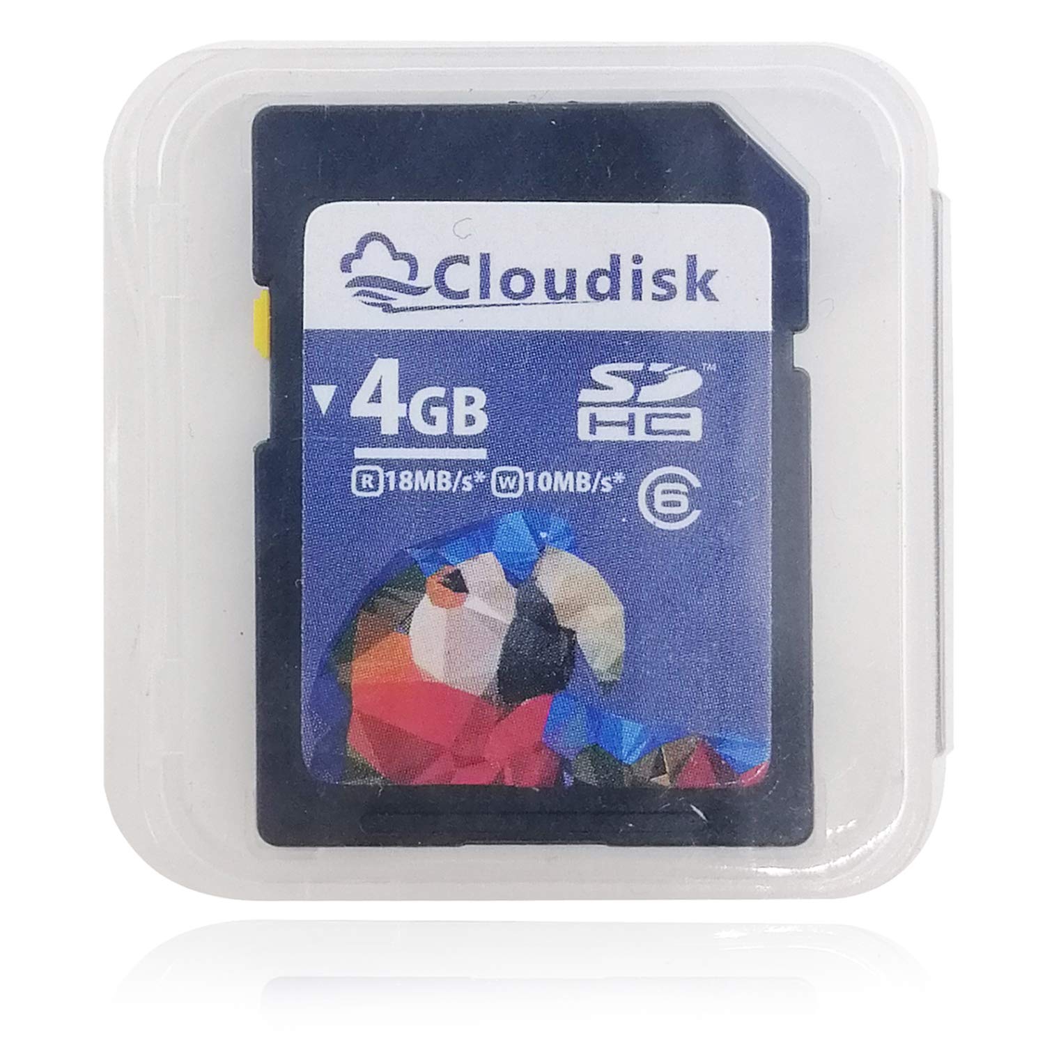 Cloudisk Sd Card 4Gb Sdhc Class 6 Flash Memory Card 4 Gb Digital Camera Cards (4 Gb)