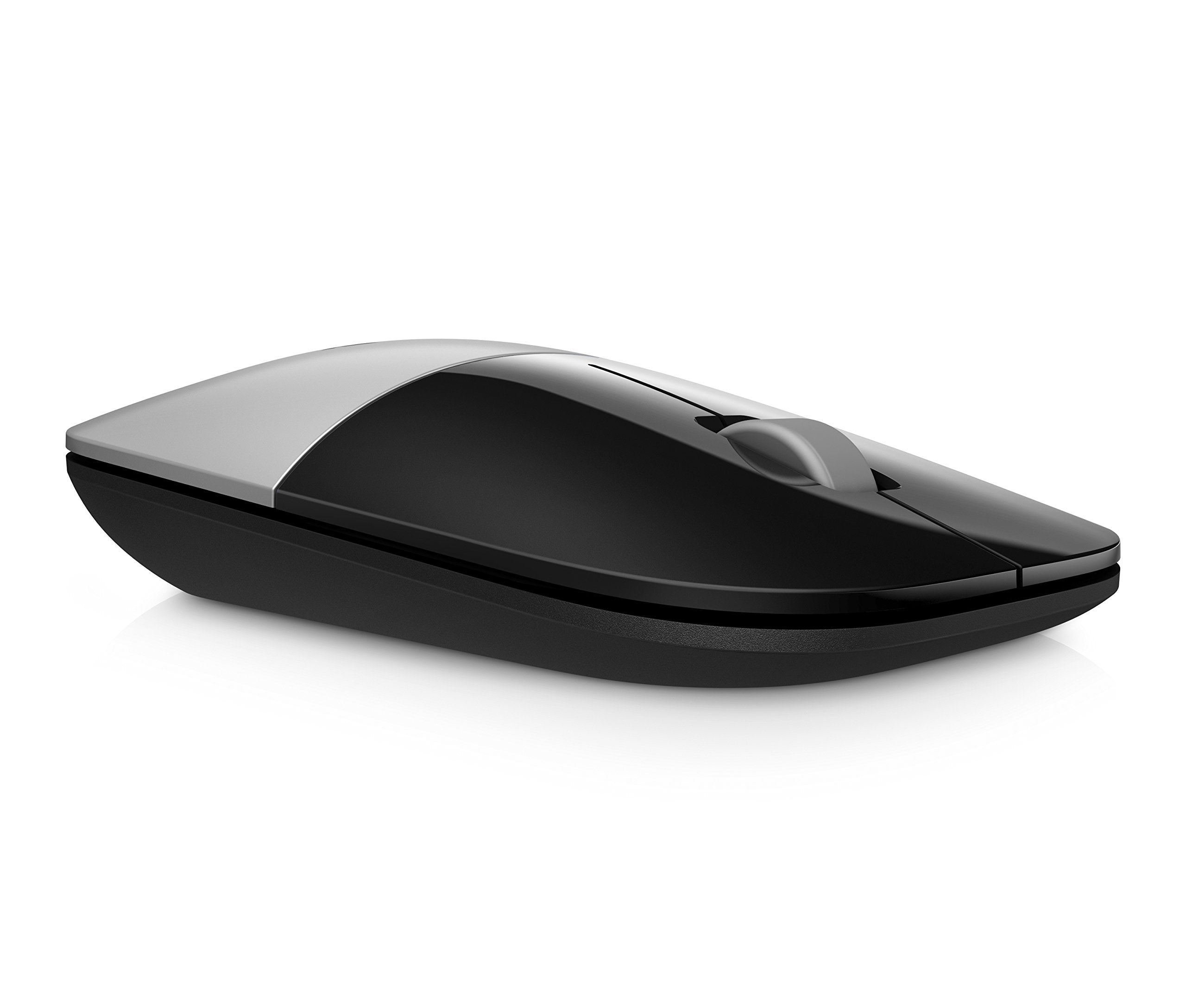 HP Z3700 G2 Wireless Mouse   Natural Silver, Sleek Portable Design fits Comfortably Anywhere, 2.4GHz Wireless Receiver, Blue Optical Sensor, Wins PC, Laptop, Notebook, Mac, Chromebook (66Z09AA#ABL)