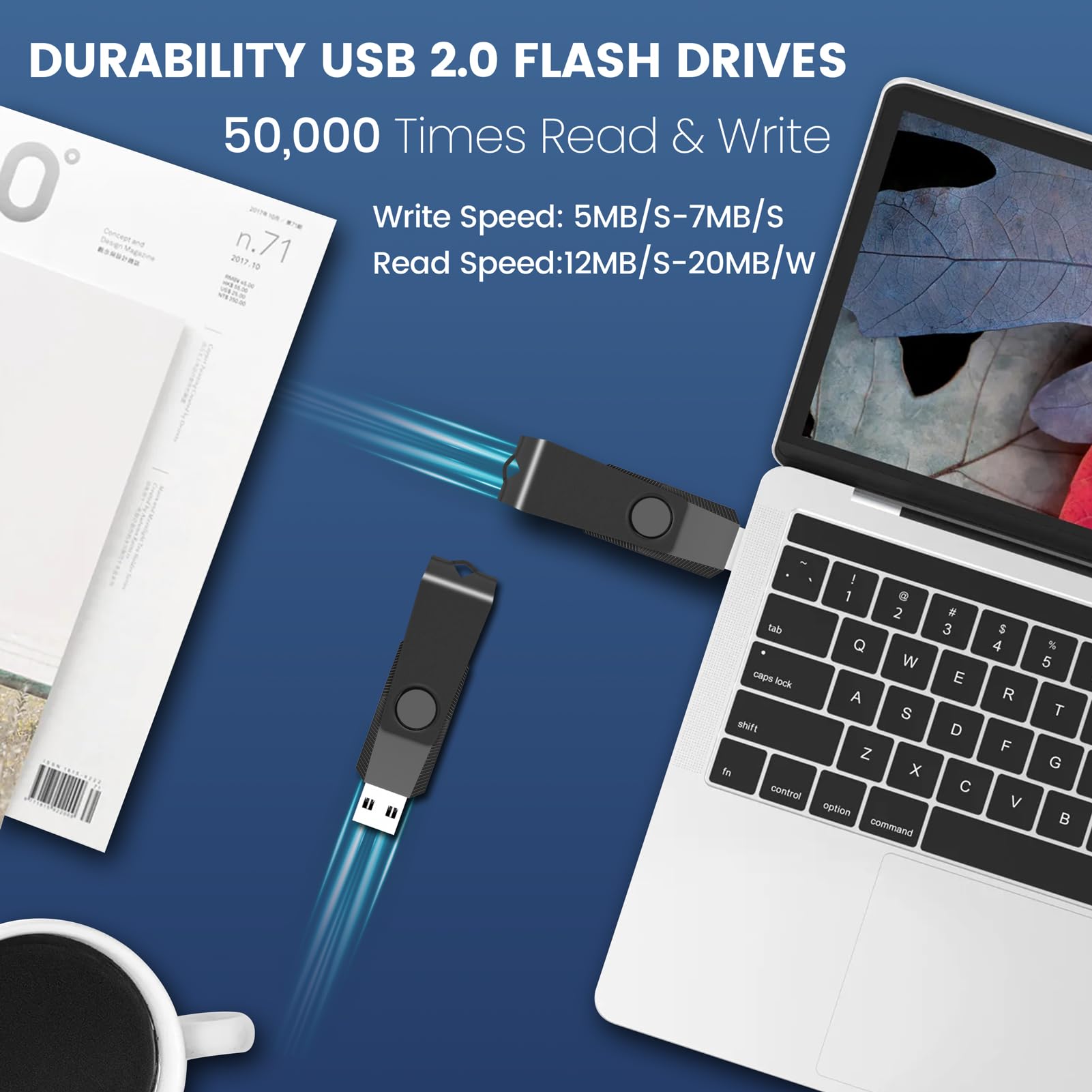 16Gb Usb Flash Drive 20 Pack, Agecash A Memoria Usb 2.0 Thumb Drive Swivel Metal Bulk Flash Drive Usb Drive Multi Pack Pendrive