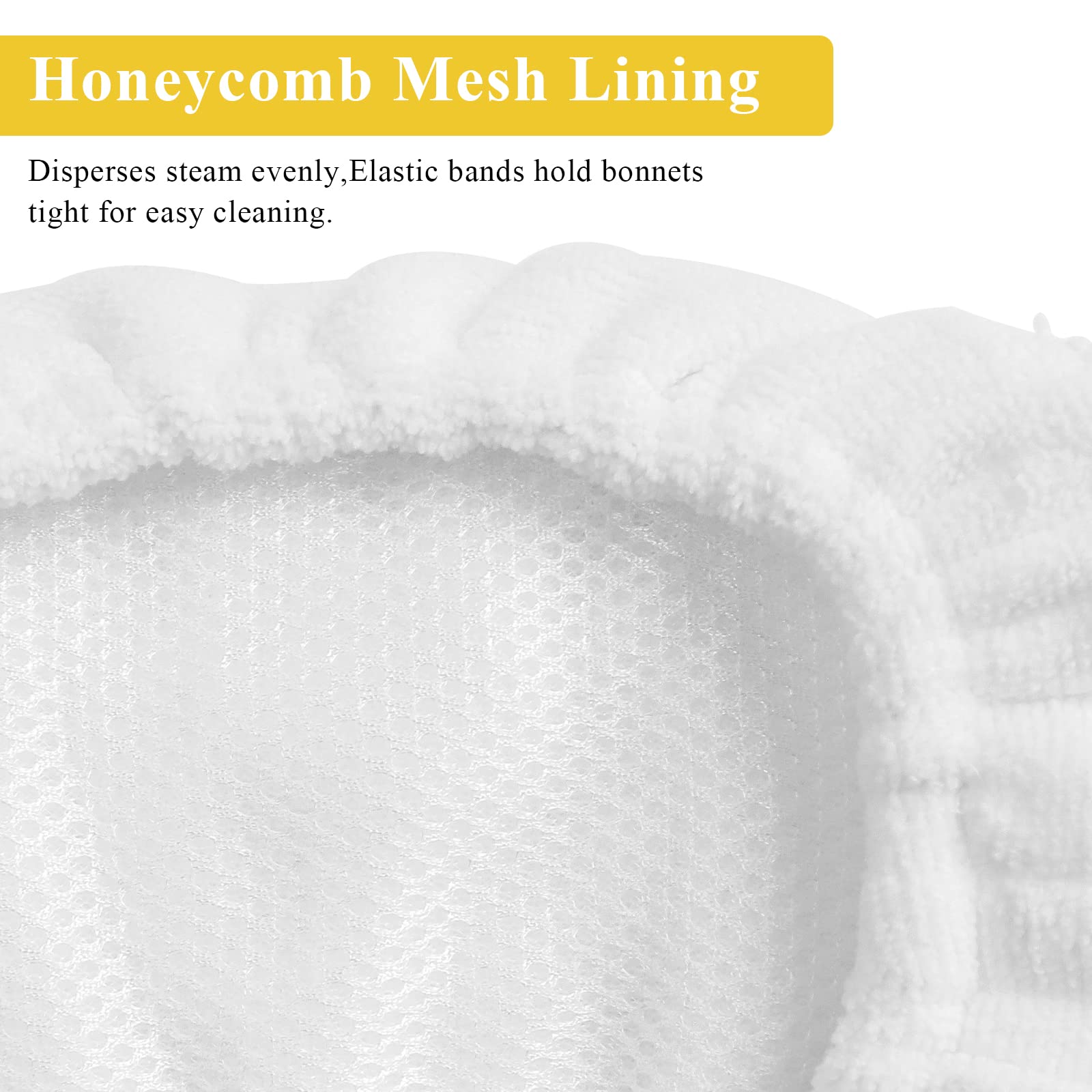 Ximoon Reusable Mop Pads Replacement Washable Mop Head For Oreck Steamer Mop   6 Pack