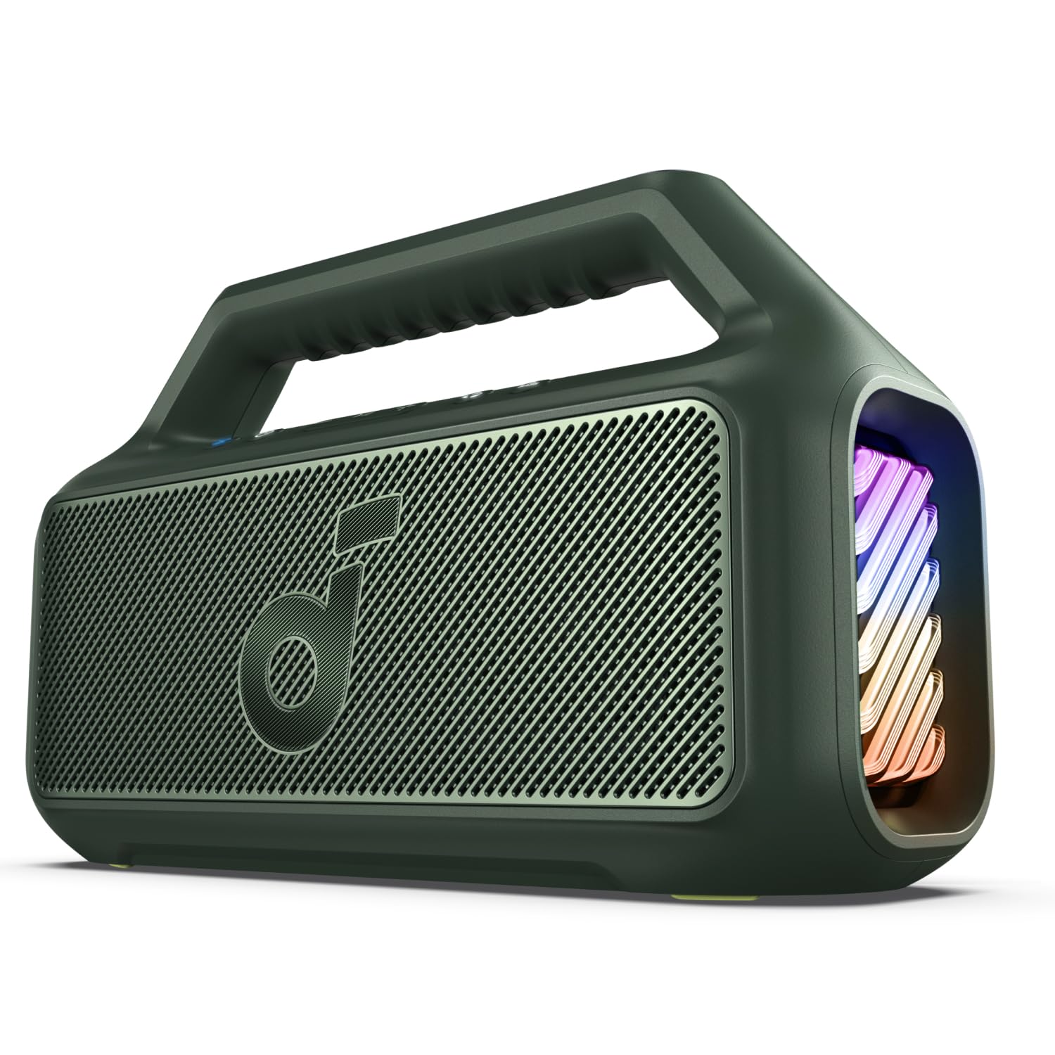 Soundcore Boom 2 Outdoor Speaker, 80W, Subwoofer, Bassup 2.0, 24H Playtime, Ipx7 Waterproof, Floatable, Rgb Lights, Usb C, Custo