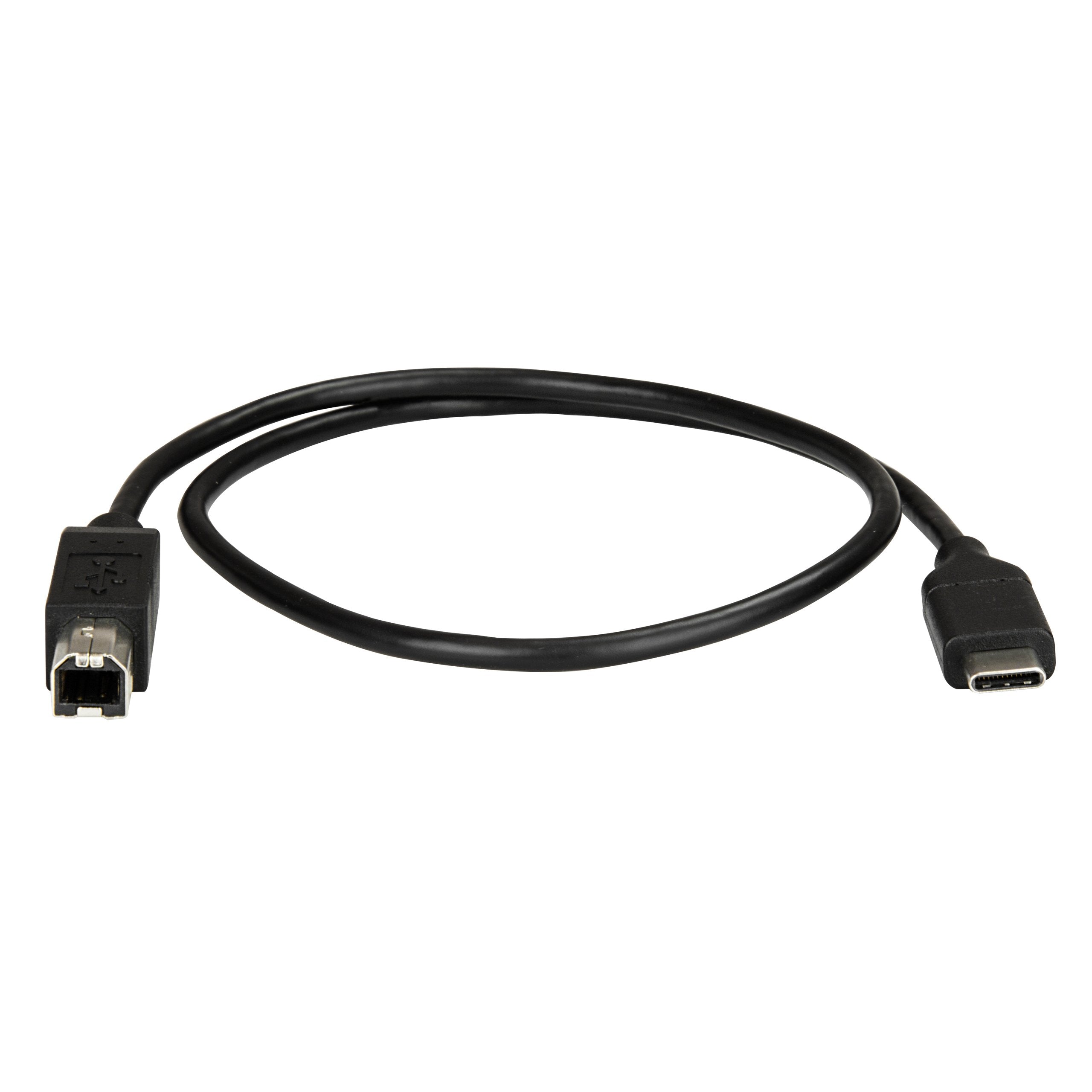 Startech.Com Usb C To Usb B Printer Cable   1.6 Ft / 0.5M   Usb C Printer Cable   Usb C To Usb B Cable   Usb Type C To Type B (U