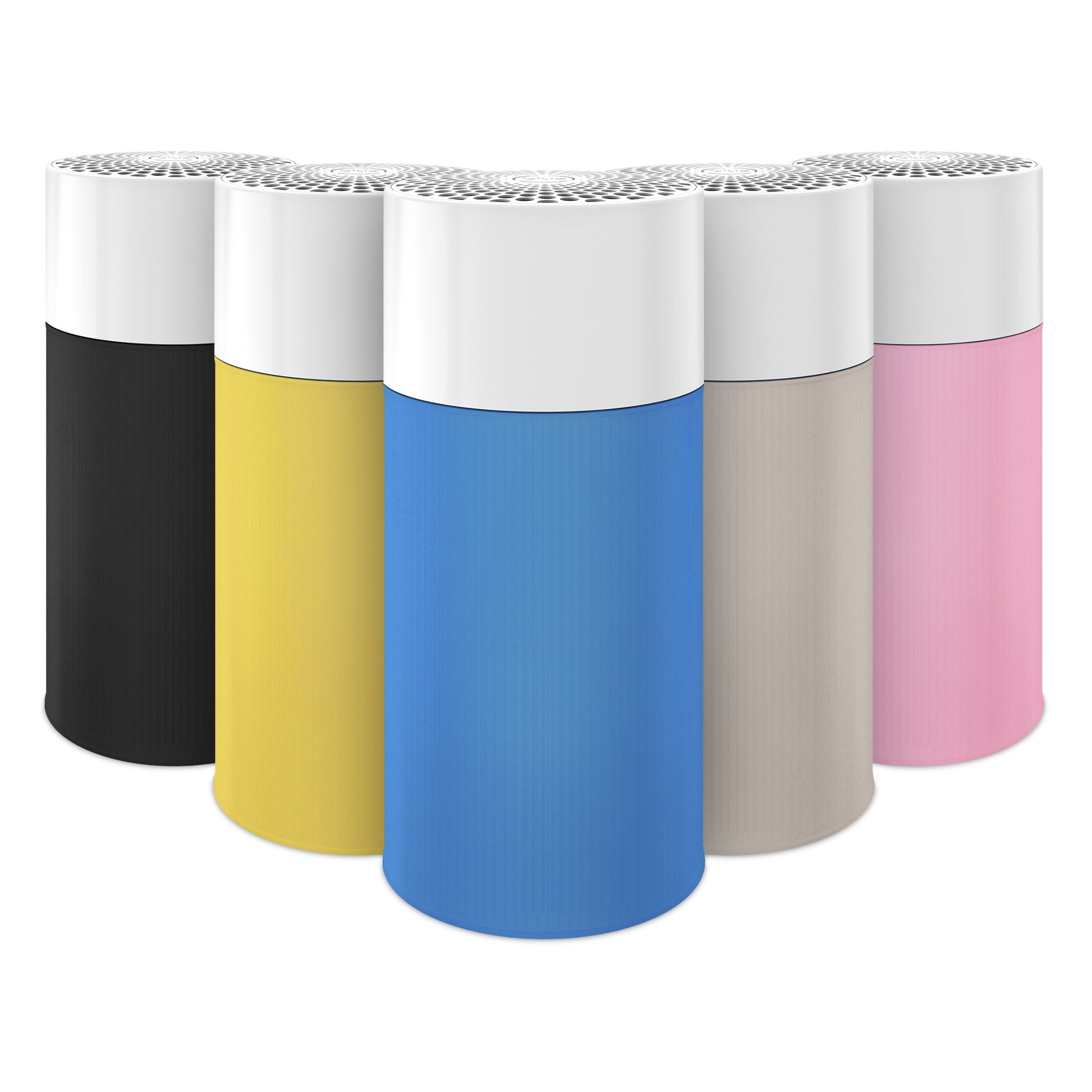 Blueair Blue Pure 411 Light Gray Pre-Filter, Washable Fabric Traps Pollen, Pet Hair & Dust, Lunar Rock, Pure Mini (Pack Of 1)