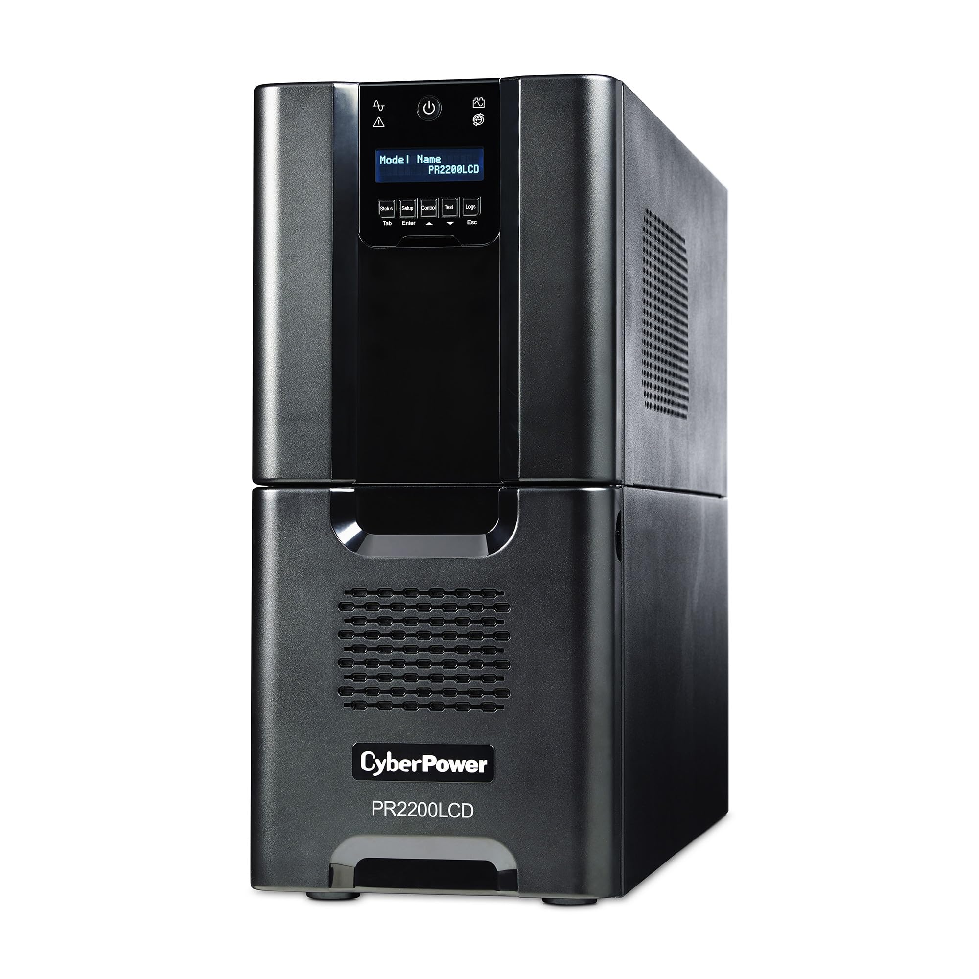Cyberpower Pr2200Lcd Smart App Sinewave Ups System, 2200Va/1980W, 10 Outlets, Avr, Tower
