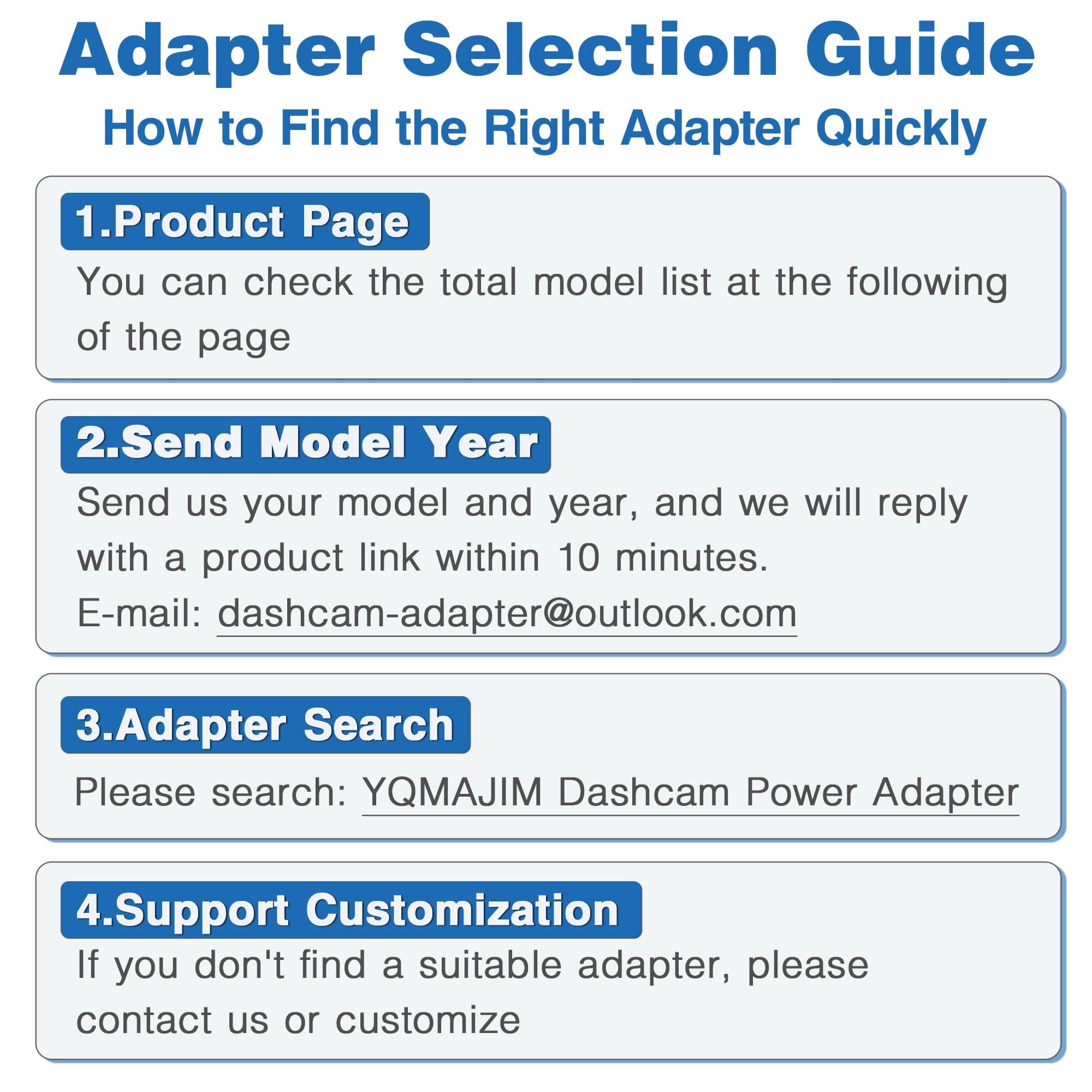Yqmajim Dashcam Power Adapter,(7P Typea) Compatible With Select Honda Crv,Civic,Accord,Acura,Built In Hide Usb To Gps Radar Mirr